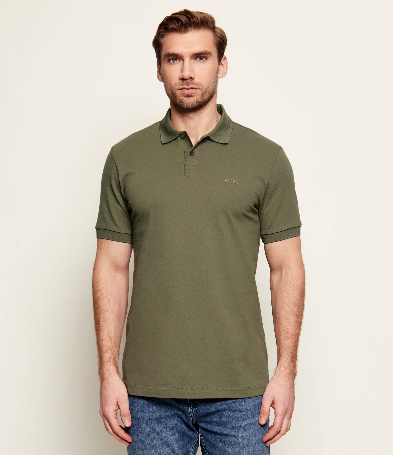 BOSS GREEN Polo Paul Slim Fit stretch