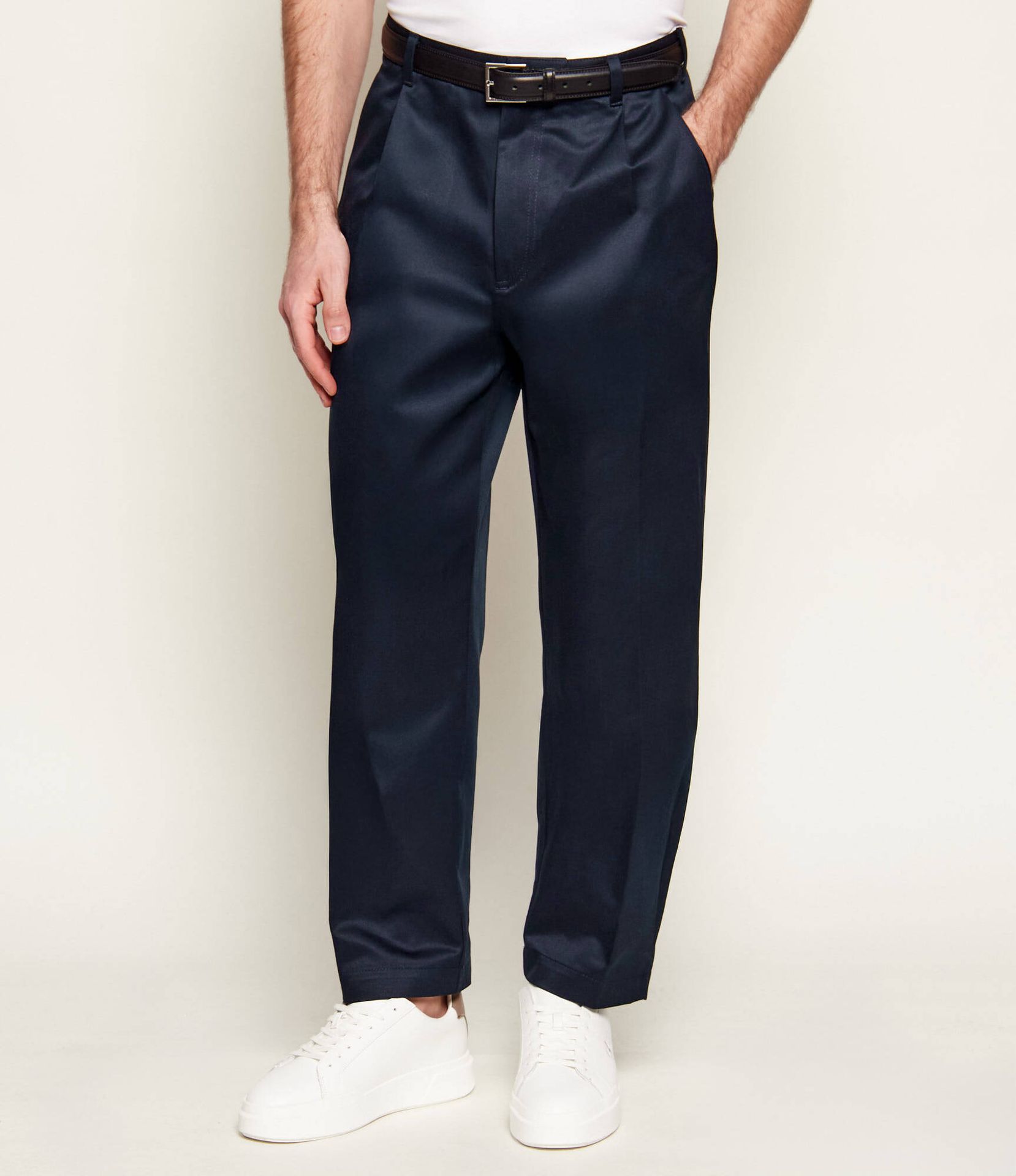BOSS BLACK Spodnie C-Kai-DPL Relaxed fit