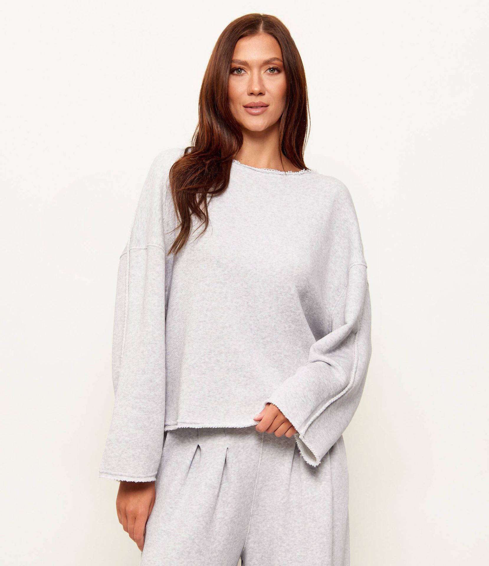 BOSS ORANGE Bluza C_Enely Relaxed fit