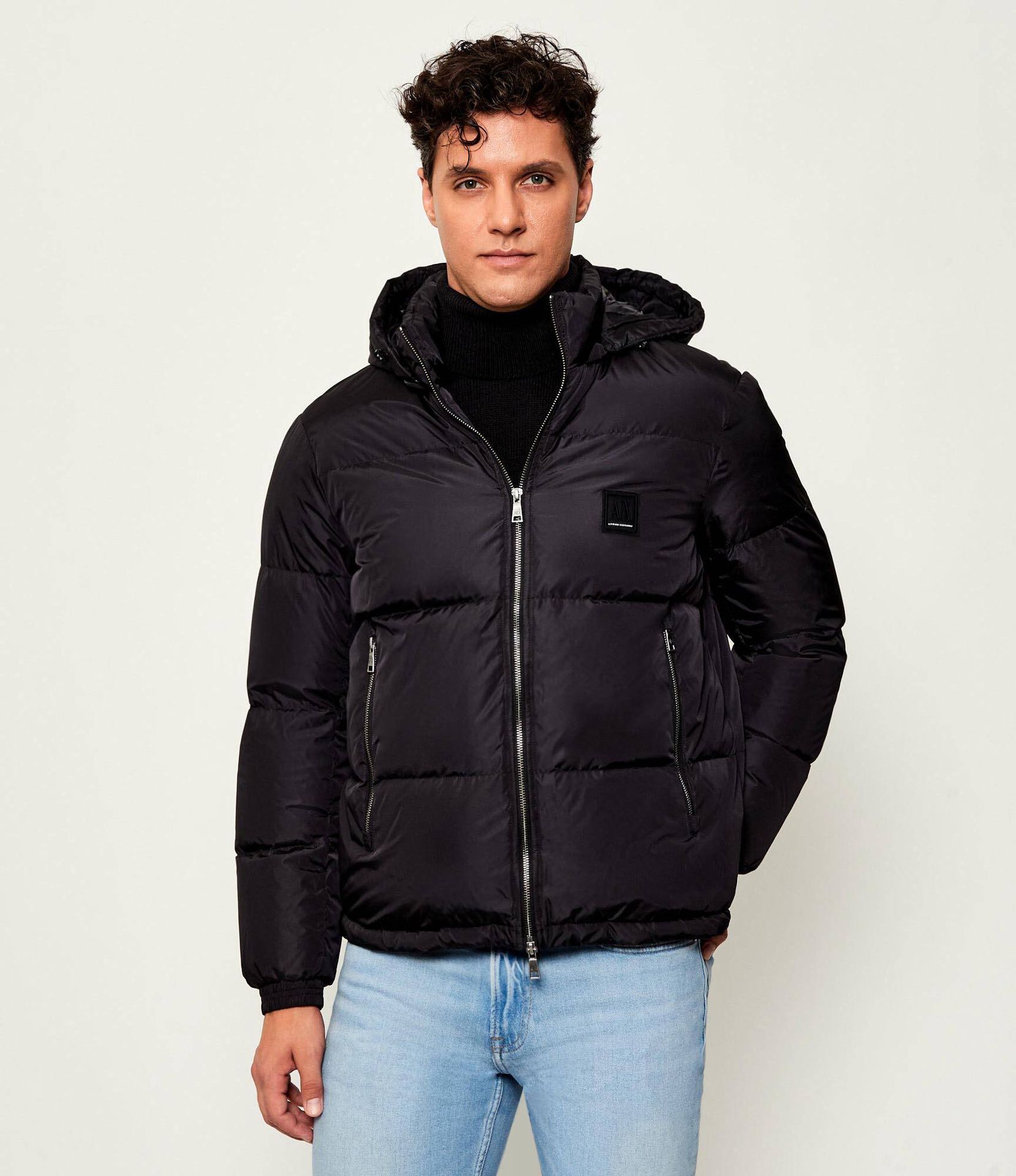 Armani Exchange Puchowa kurtka Regular Fit