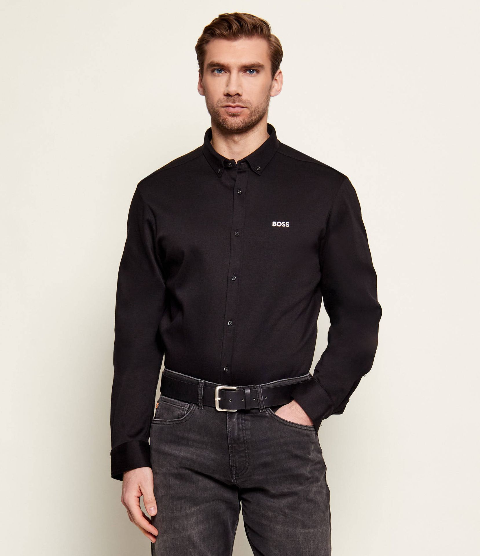 BOSS GREEN Koszula ST_Motion L Regular Fit stretch