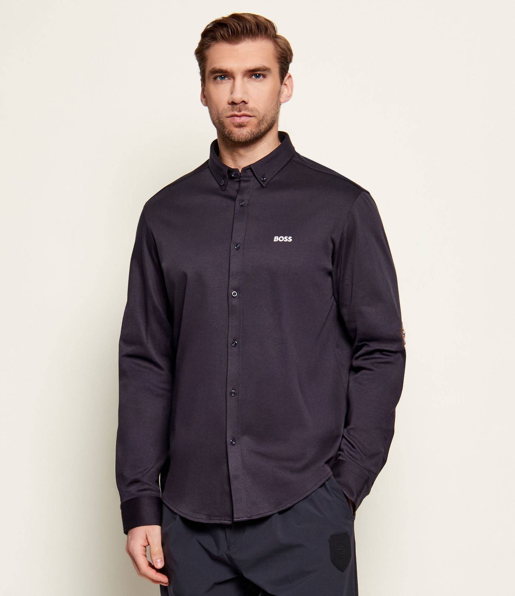 BOSS GREEN Koszula ST_Motion L Regular Fit stretch