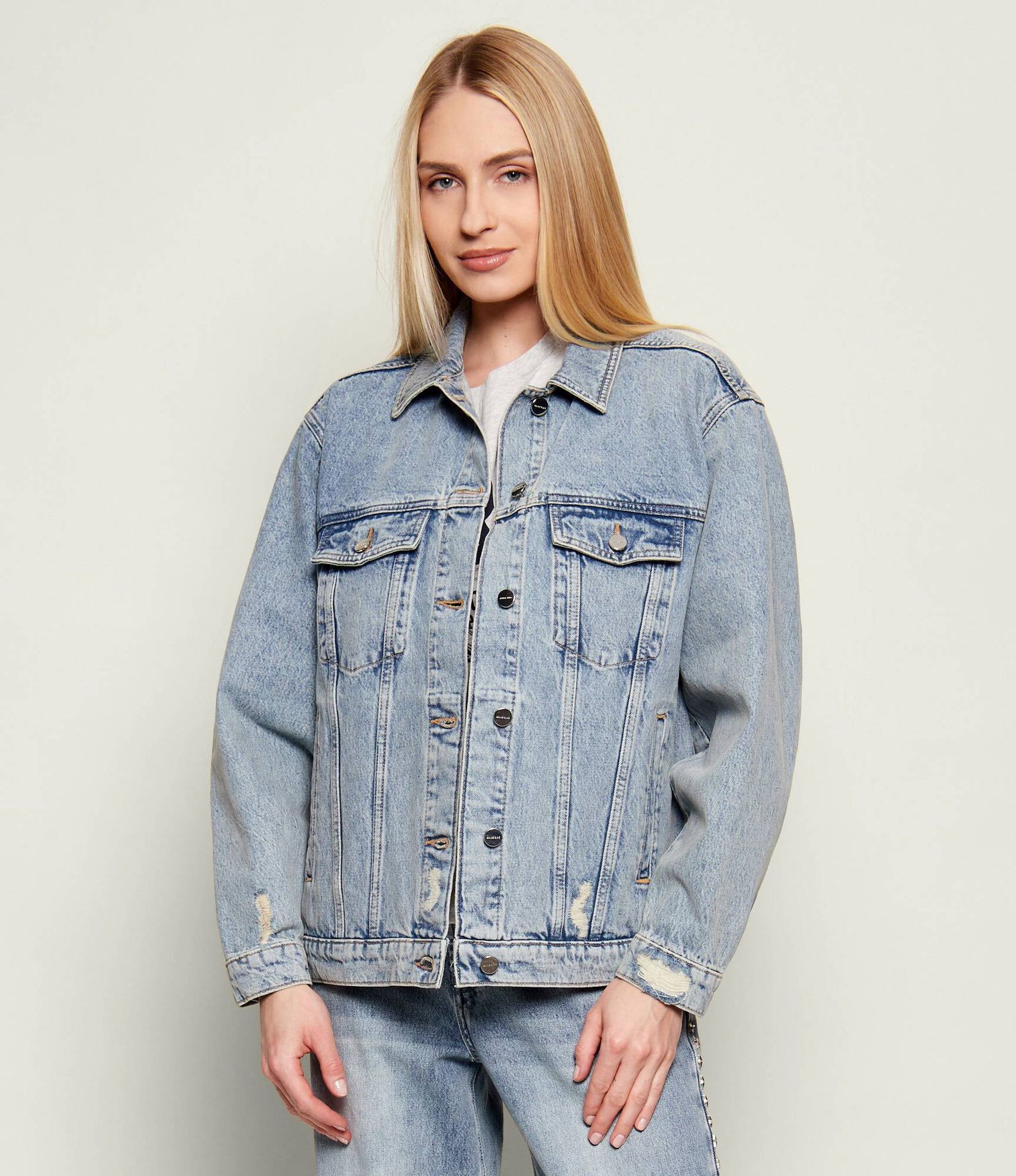 Anine Bing Kurtka jeansowa RORY Oversize fit