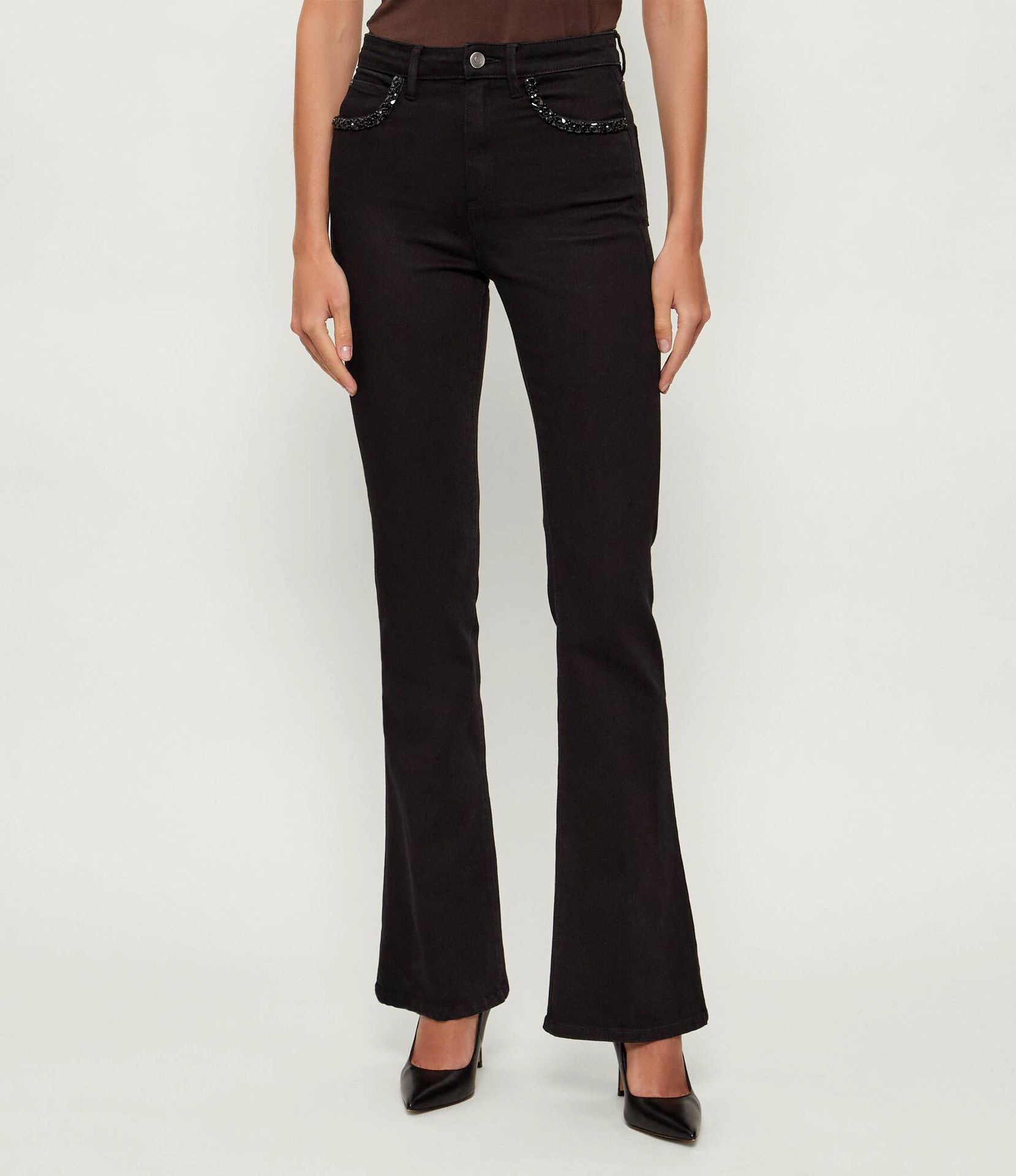GUESS Jeansy BELLE flare fit
