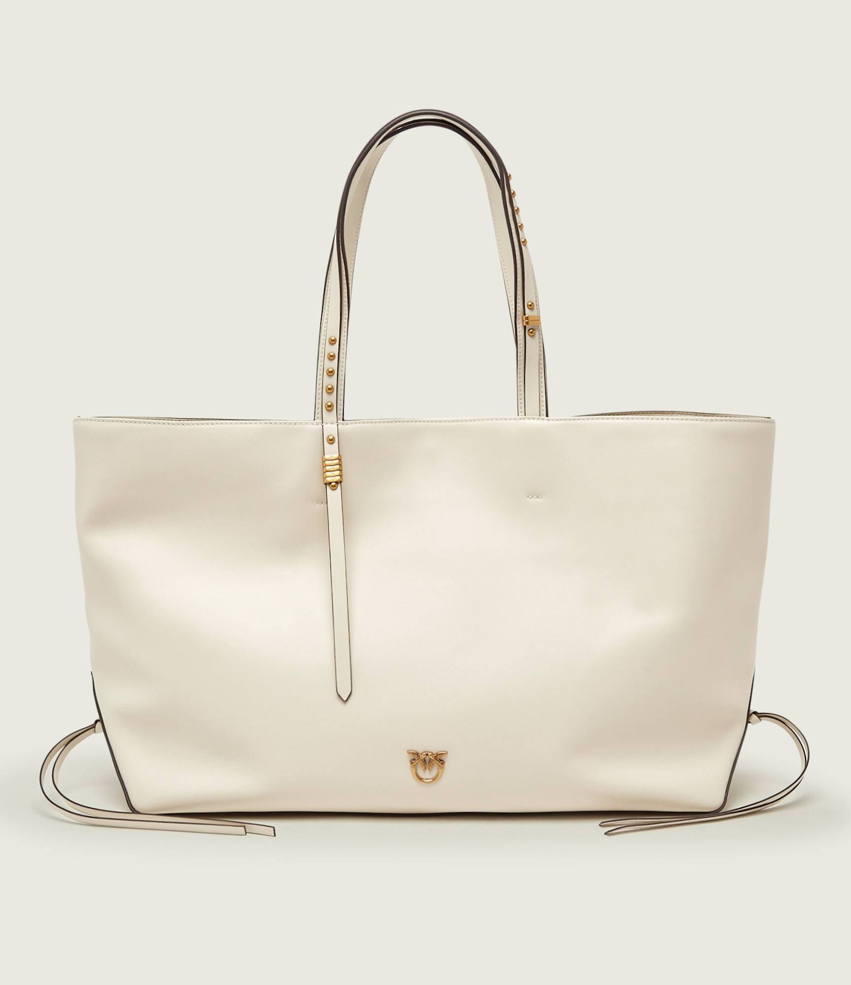 Pinko Skórzana shopperka CABAS CLASSIC