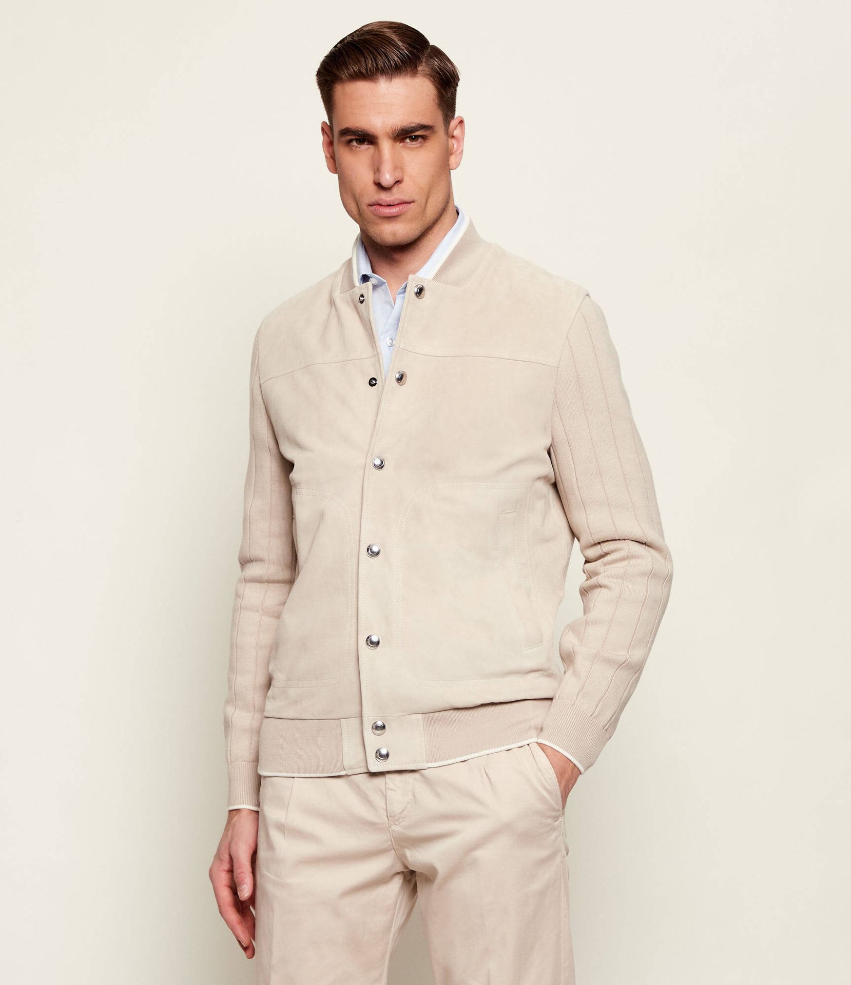 Eleventy Kurtka bomber Regular Fit zamsz