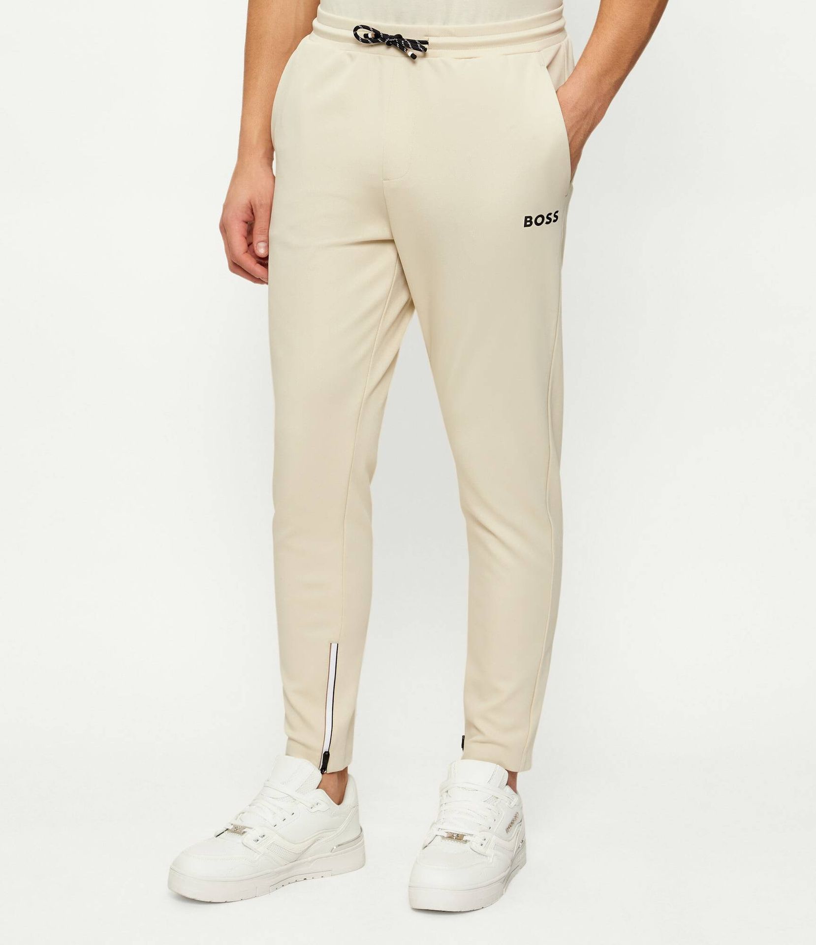 BOSS GREEN Spodnie dresowe JT_TOC Spin Long Regular Fit