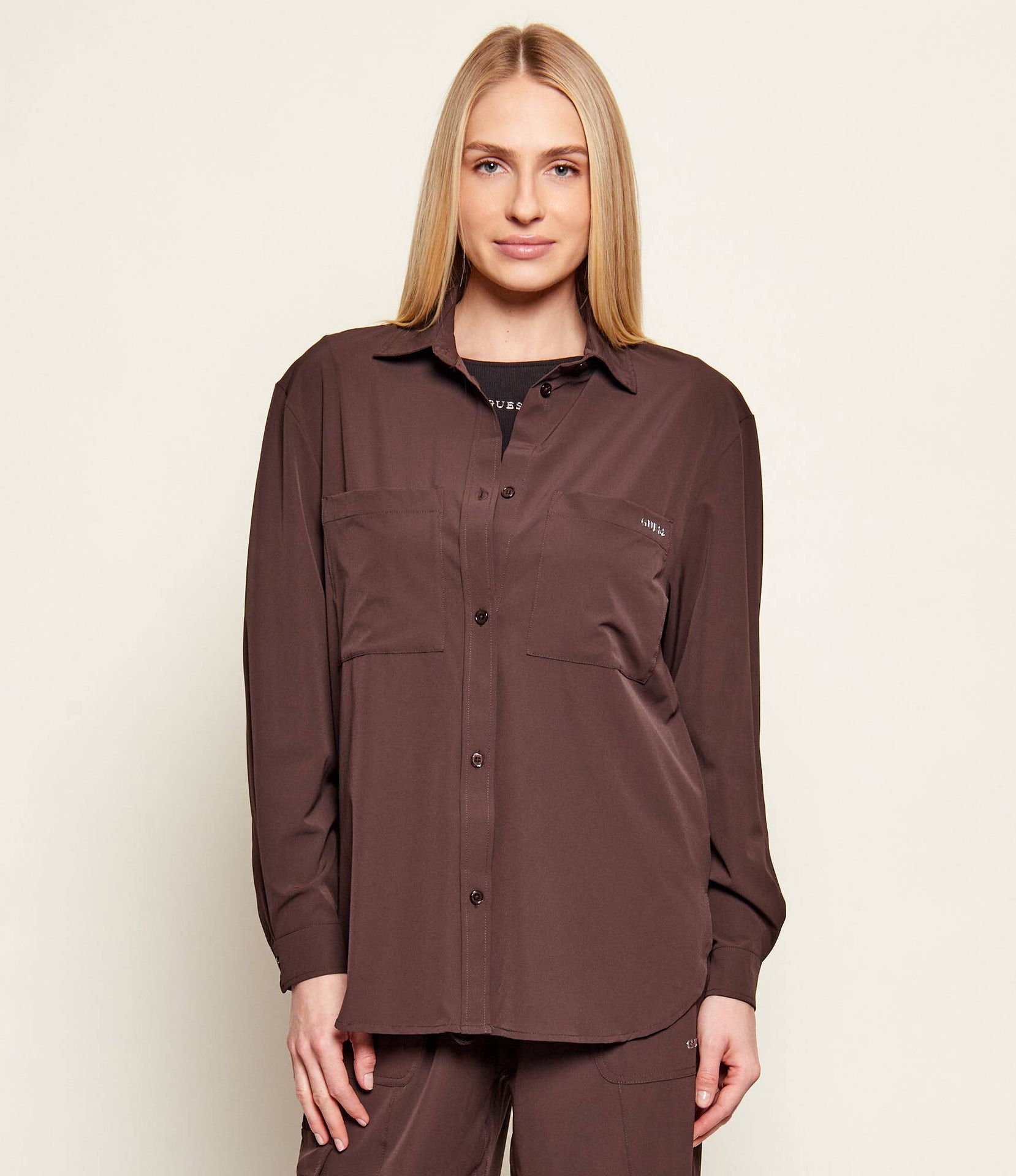 GUESS ACTIVE Koszula NAT SHACKET Loose fit