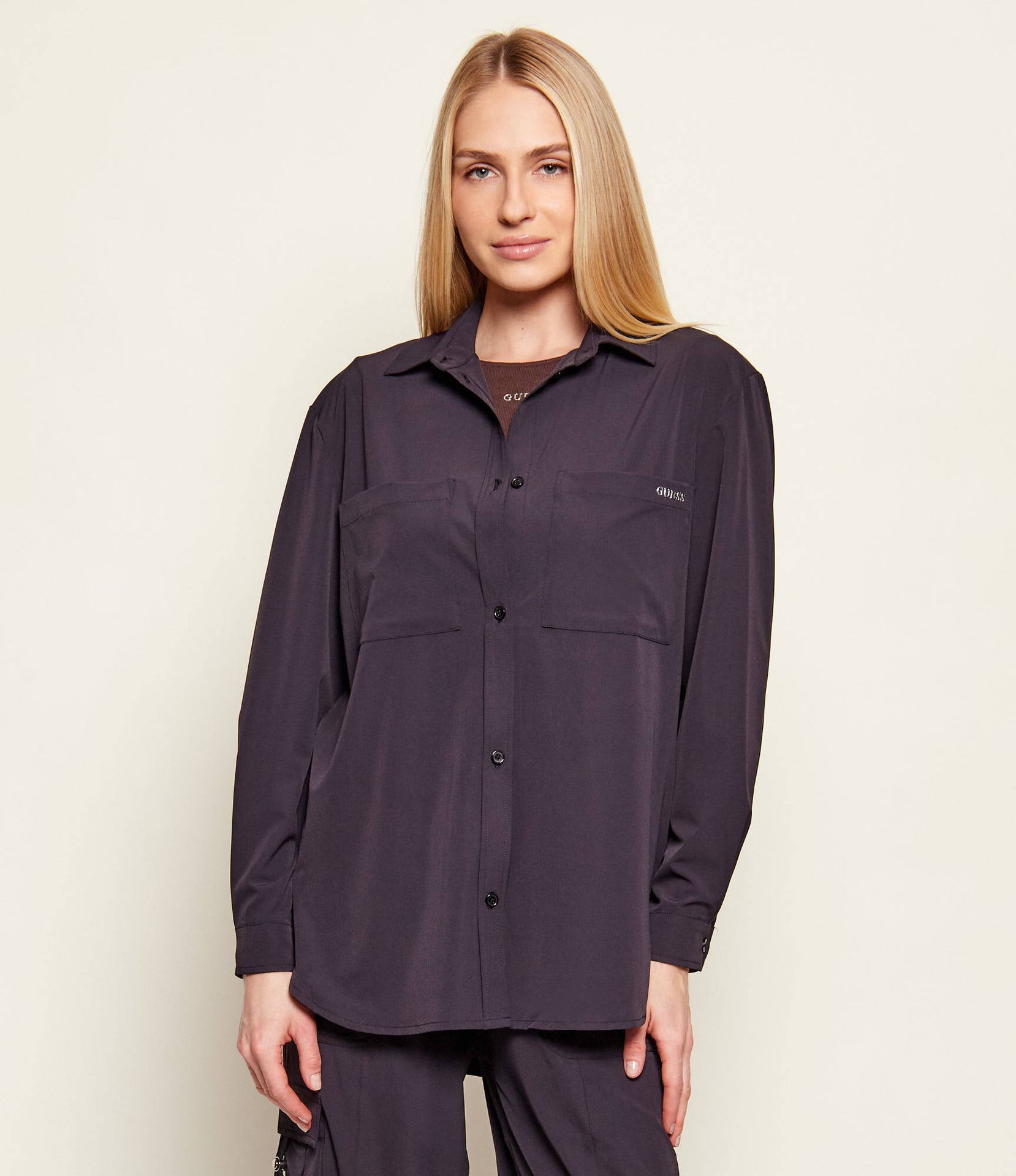 GUESS ACTIVE Koszula NAT SHACKET Loose fit
