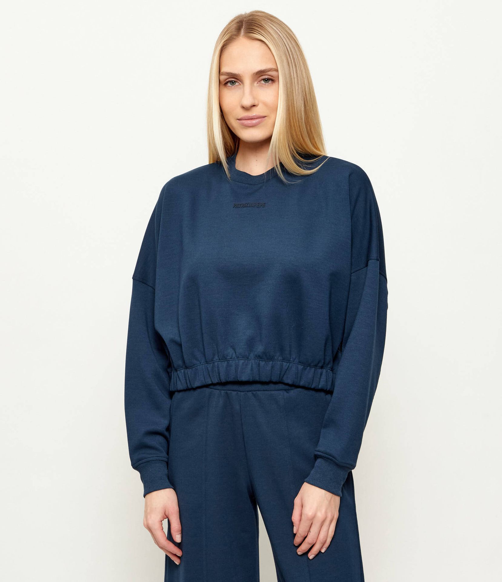 Patrizia Pepe Bluza Cropped Fit