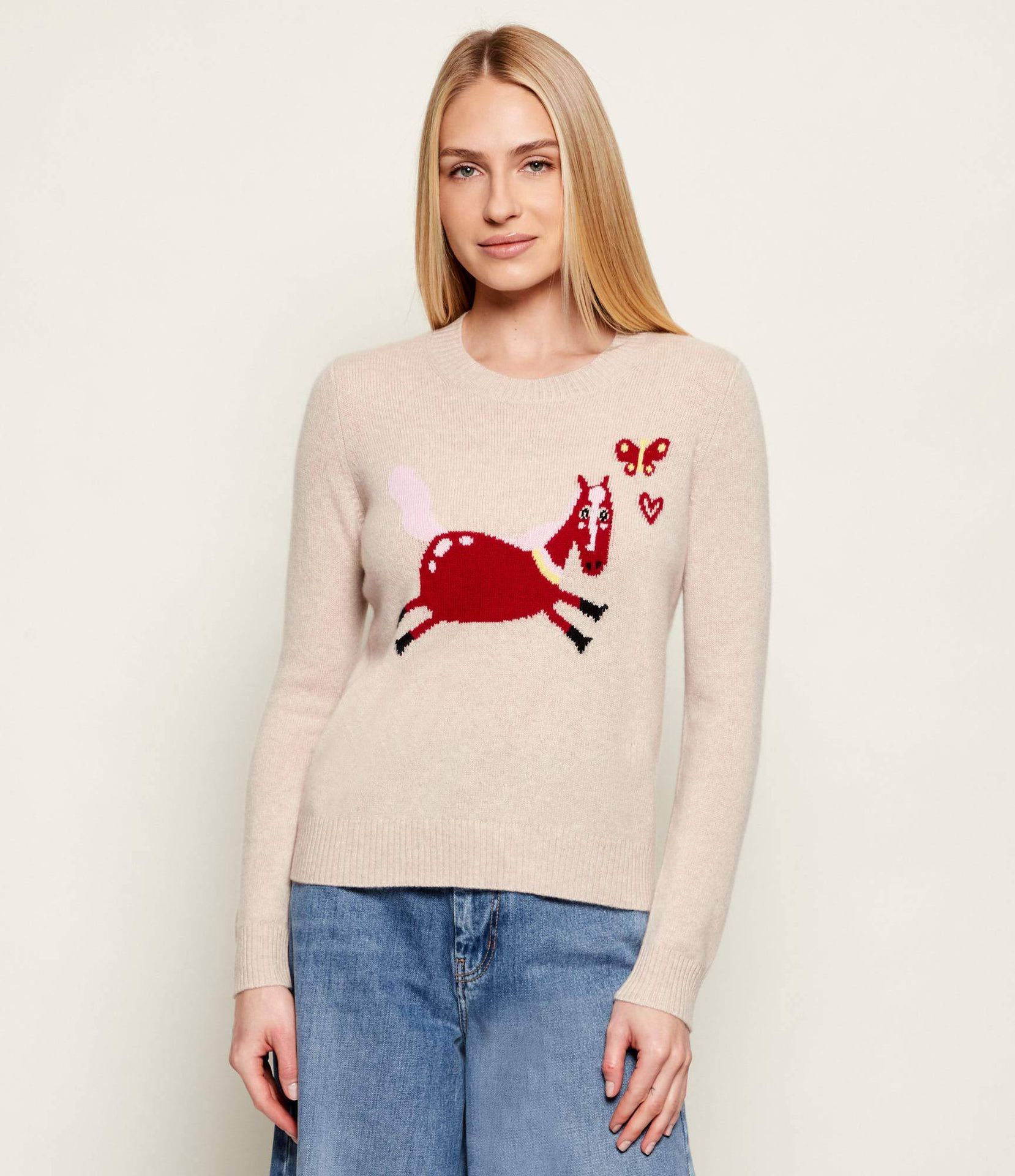 Weekend MaxMara Kaszmirowy sweter WKDTUNICA Regular Fit