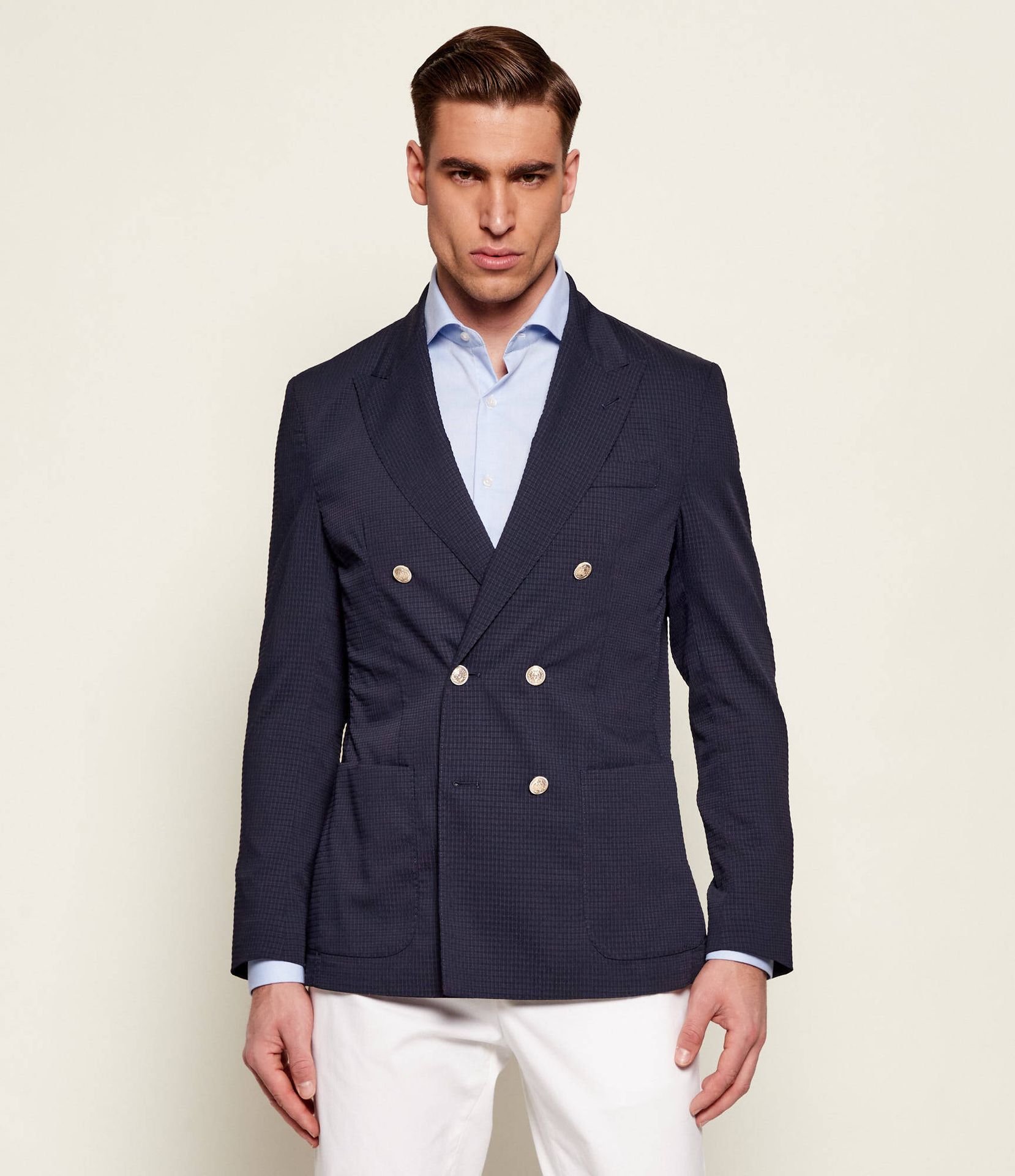 Eleventy Marynarka Slim Fit