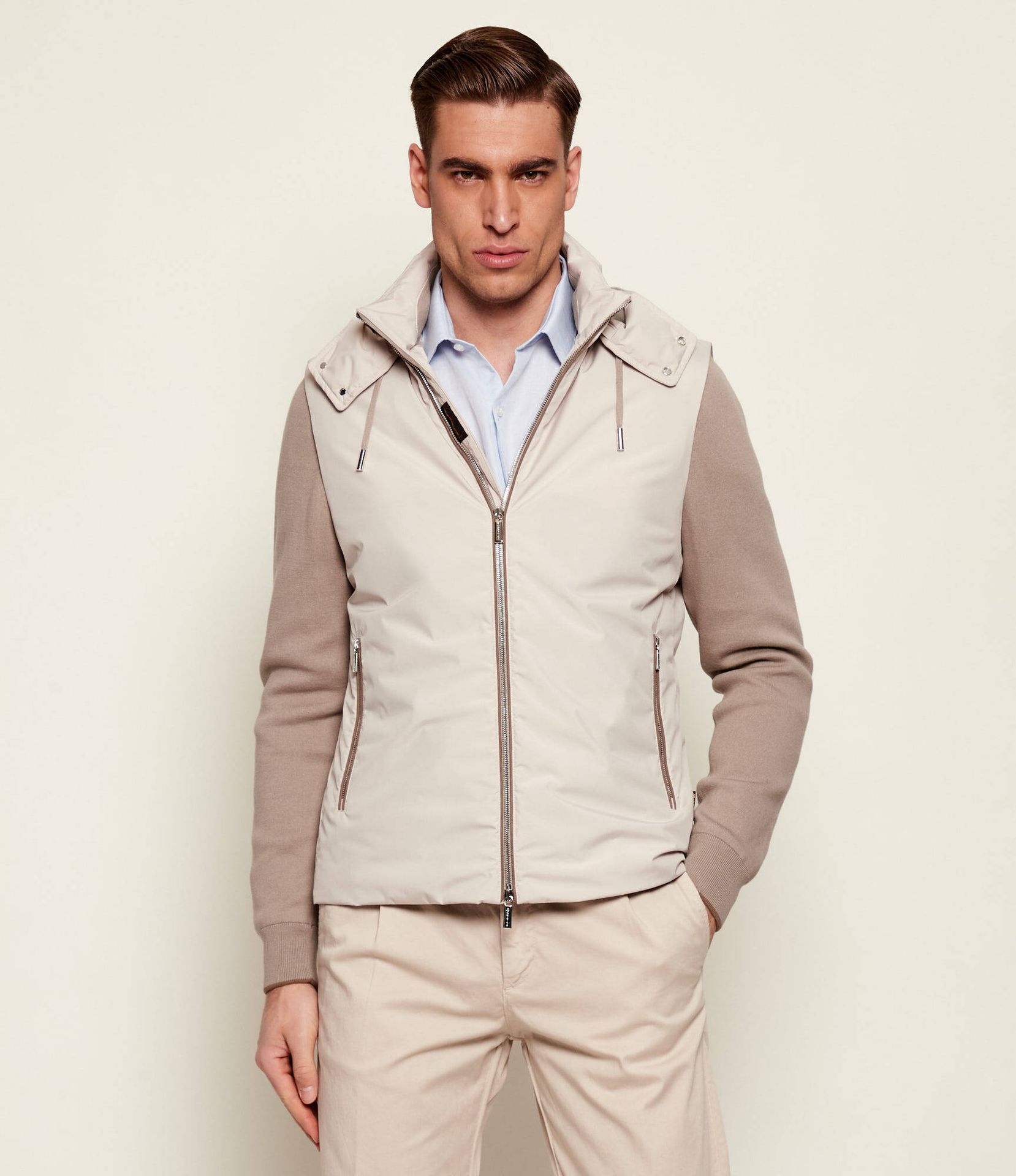 MooRER Puchowa kurtka 2w1 EVAN-STP Regular Fit