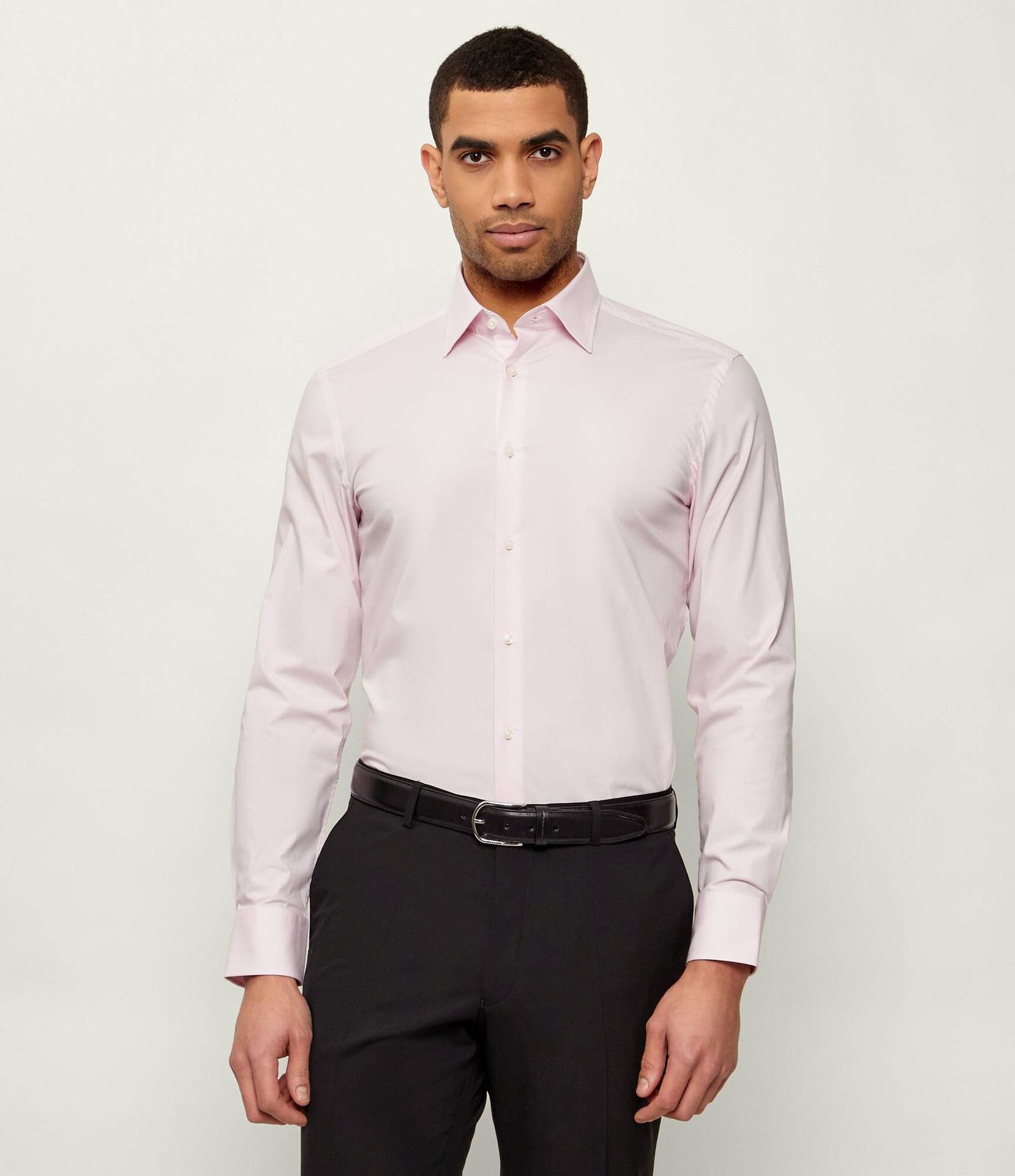 BOSS BLACK Koszula H-HANK-kent-C1-214 Slim Fit easy iron
