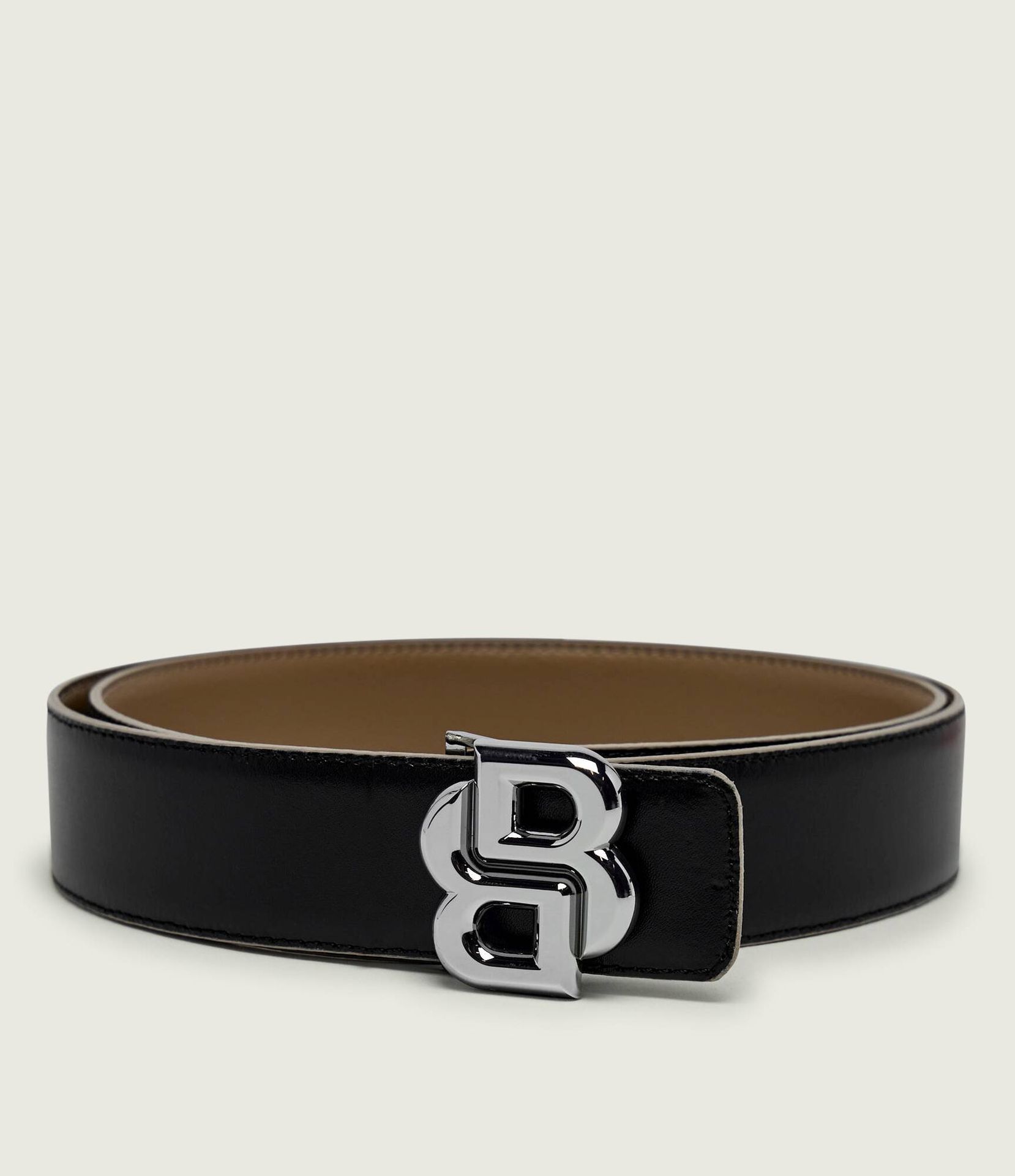 BOSS BLACK Skórzany dwustronny pasek B_Icon