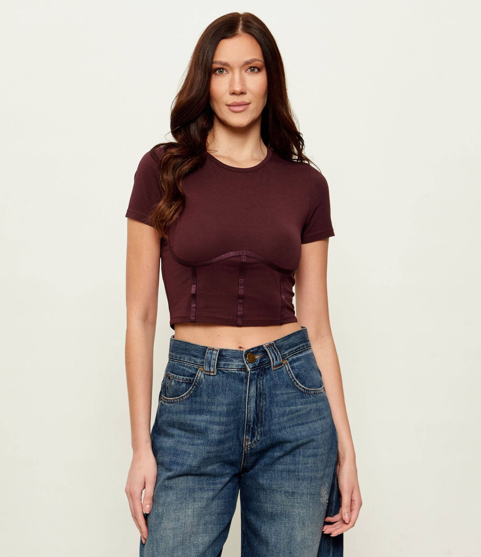 Pinko Bluzka VEDUTA Cropped Fit