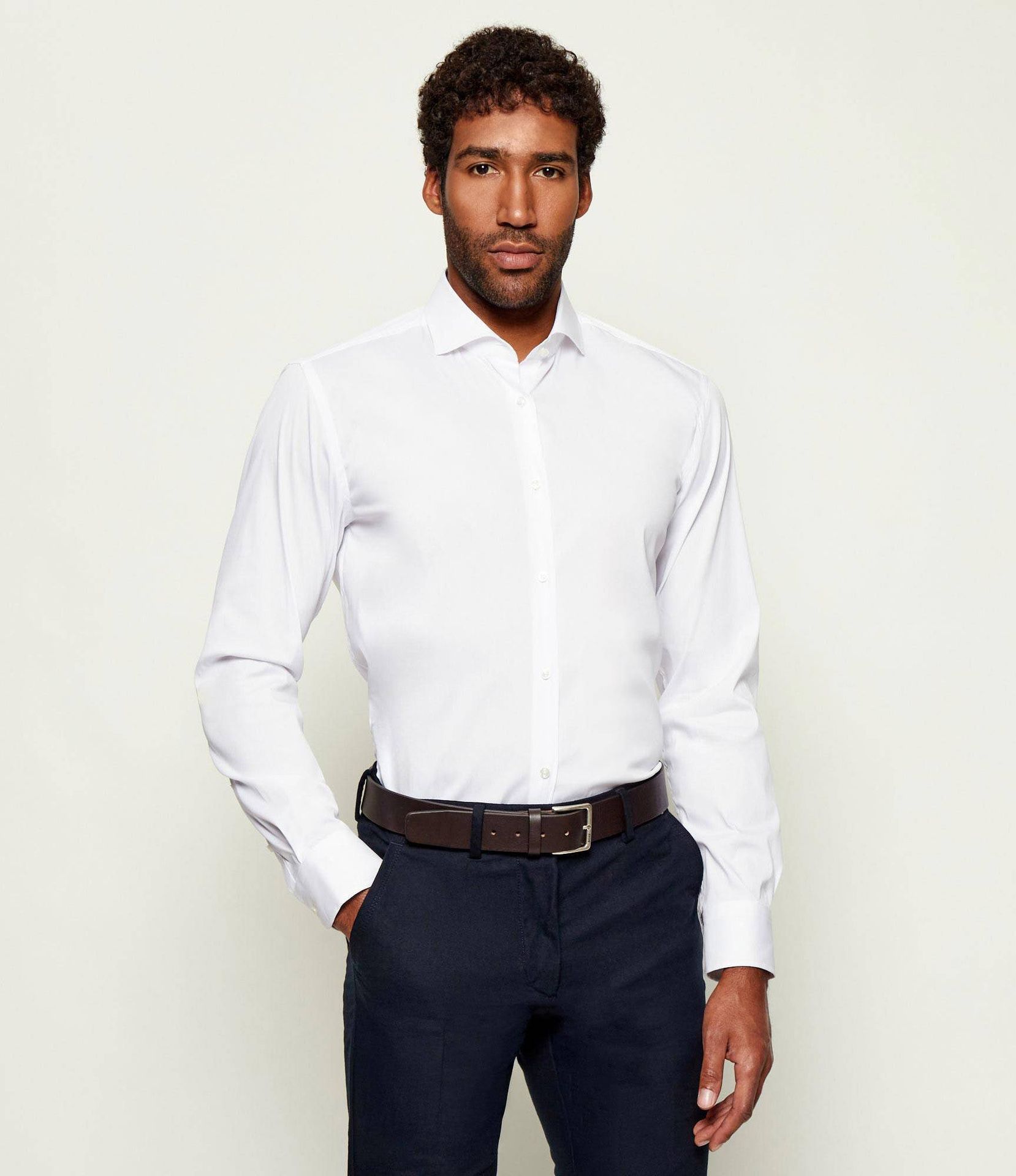 BOSS BLACK Koszula P-HANK-spread-C1-222 Slim Fit stretch