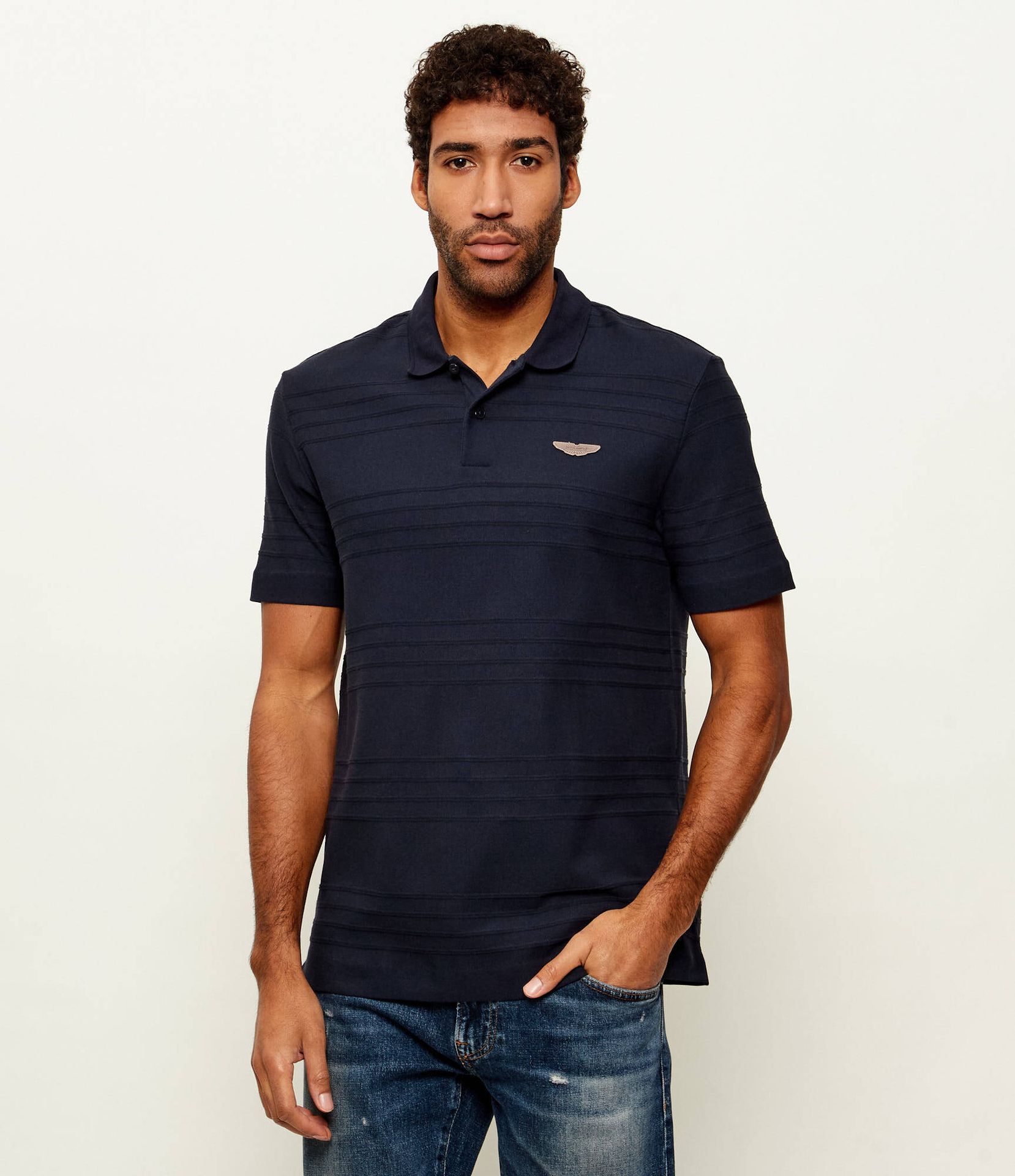 BOSS BLACK Polo C-Parris 242_AM BOSS x Aston Martin Regular Fit