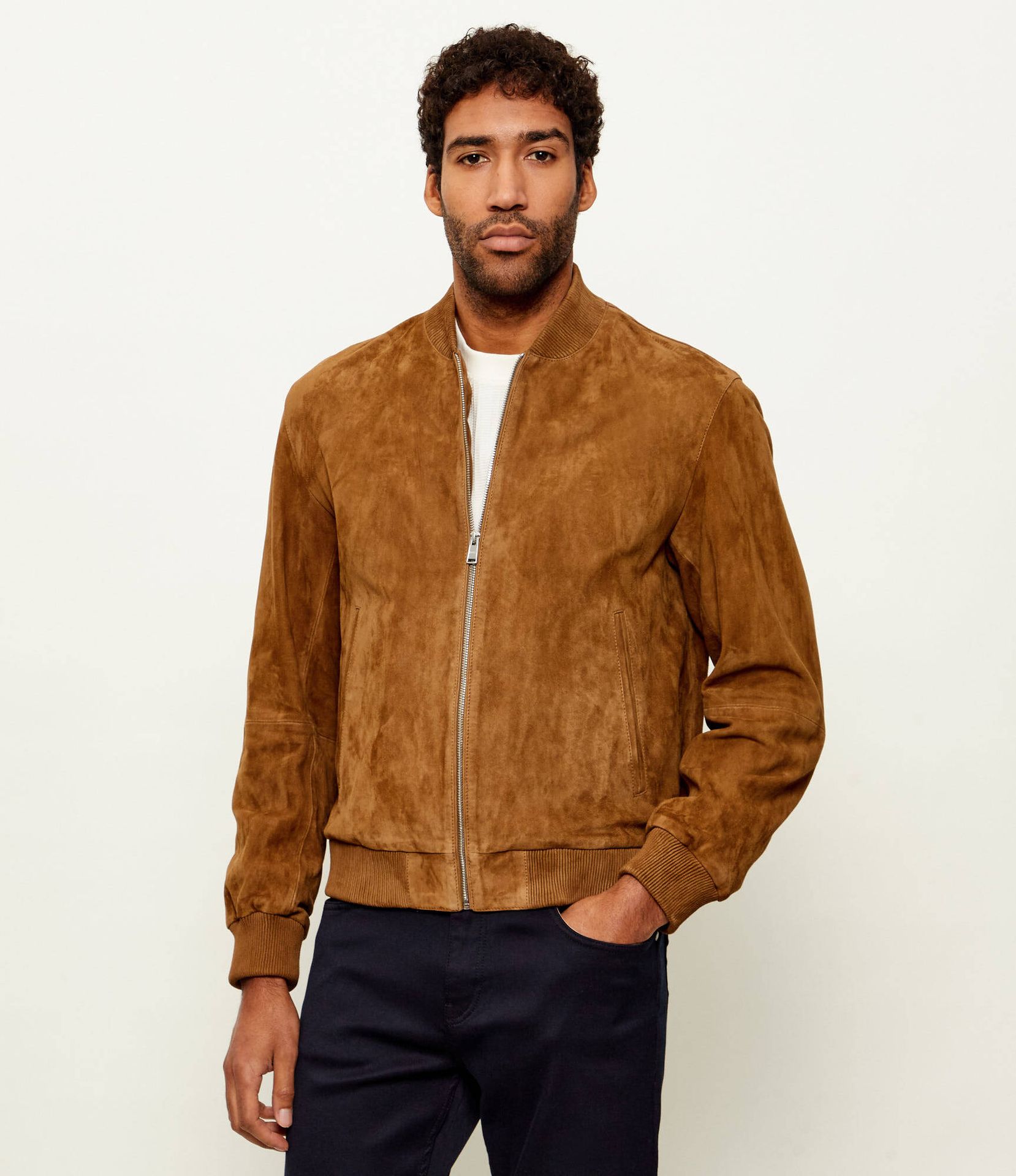 BOSS BLACK Kurtka bomber H-Muller Regular Fit zamsz