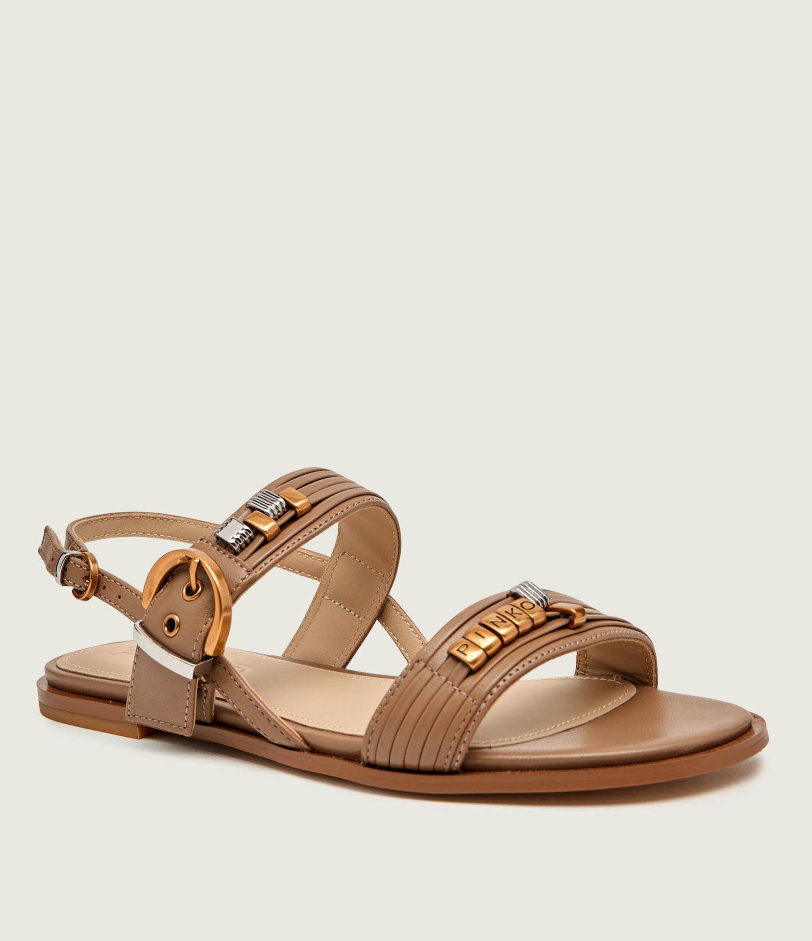 Pinko Skórzane sandały MILLY 08