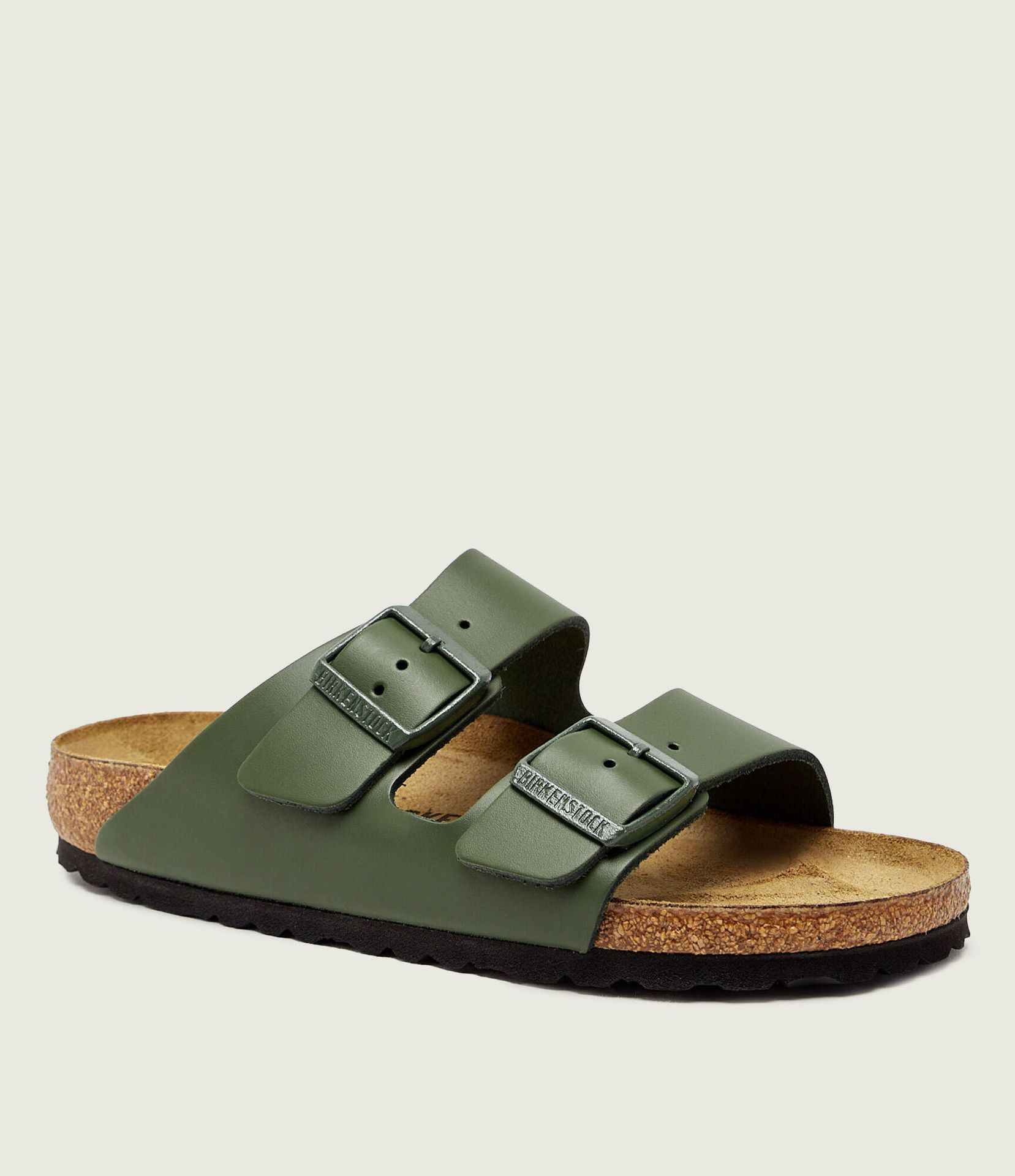 Birkenstock Skórzane klapki Arizona NL narrow fit