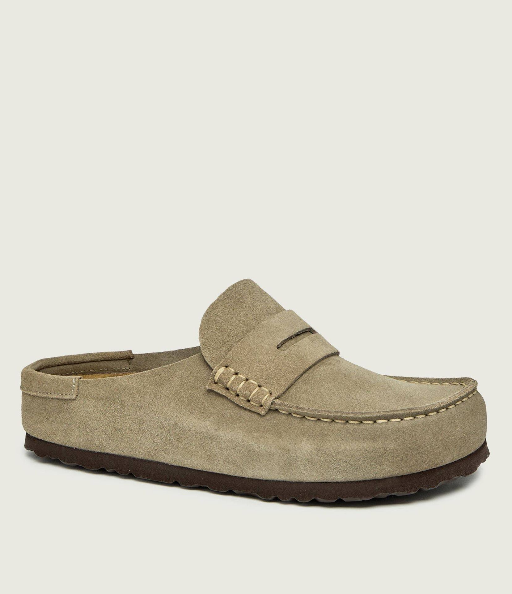 Birkenstock Mule Naples Wrapped narrow fit zamsz