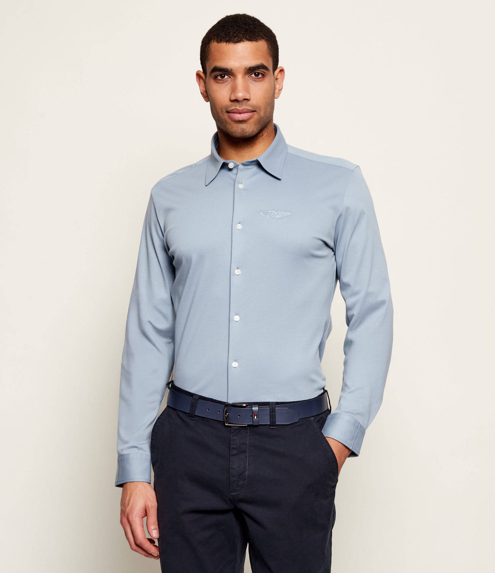 BOSS BLACK Koszula C-ROAN-K-F-E-261 BOSS x ASTON MARTIN Slim Fit