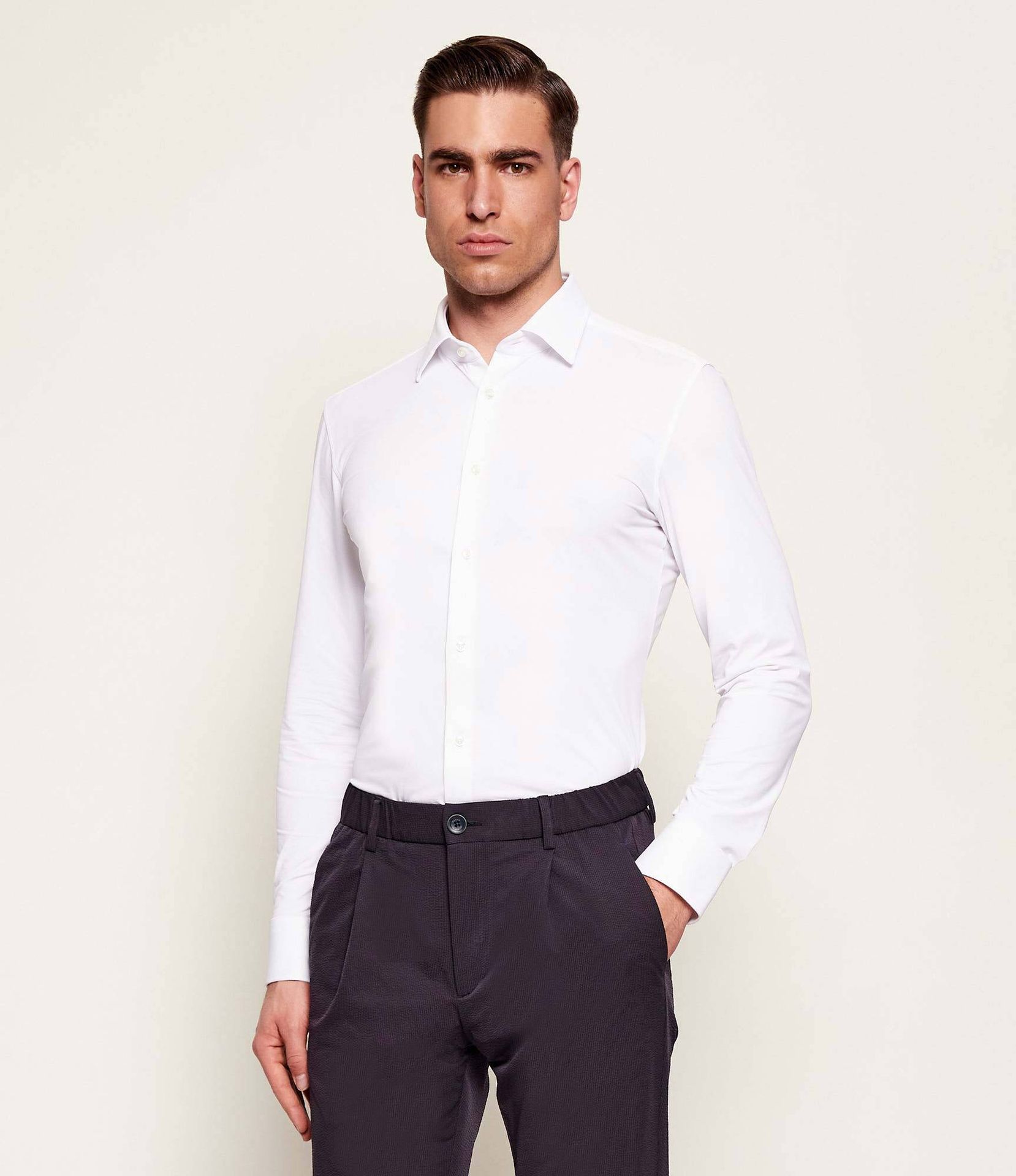 BOSS BLACK Koszula P-HANK-K-261 Slim Fit stretch