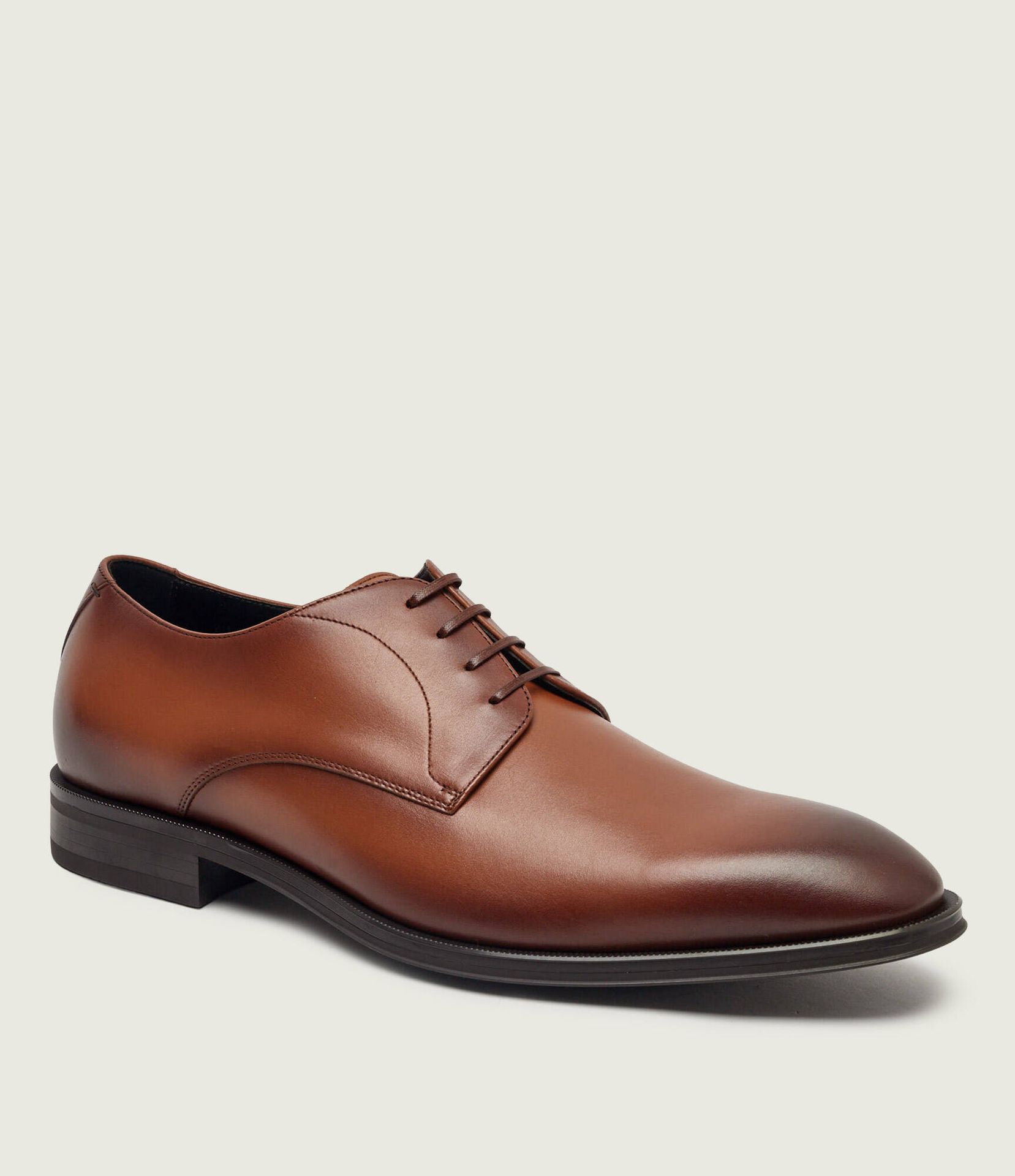 BOSS BLACK Skórzane derby Derrek