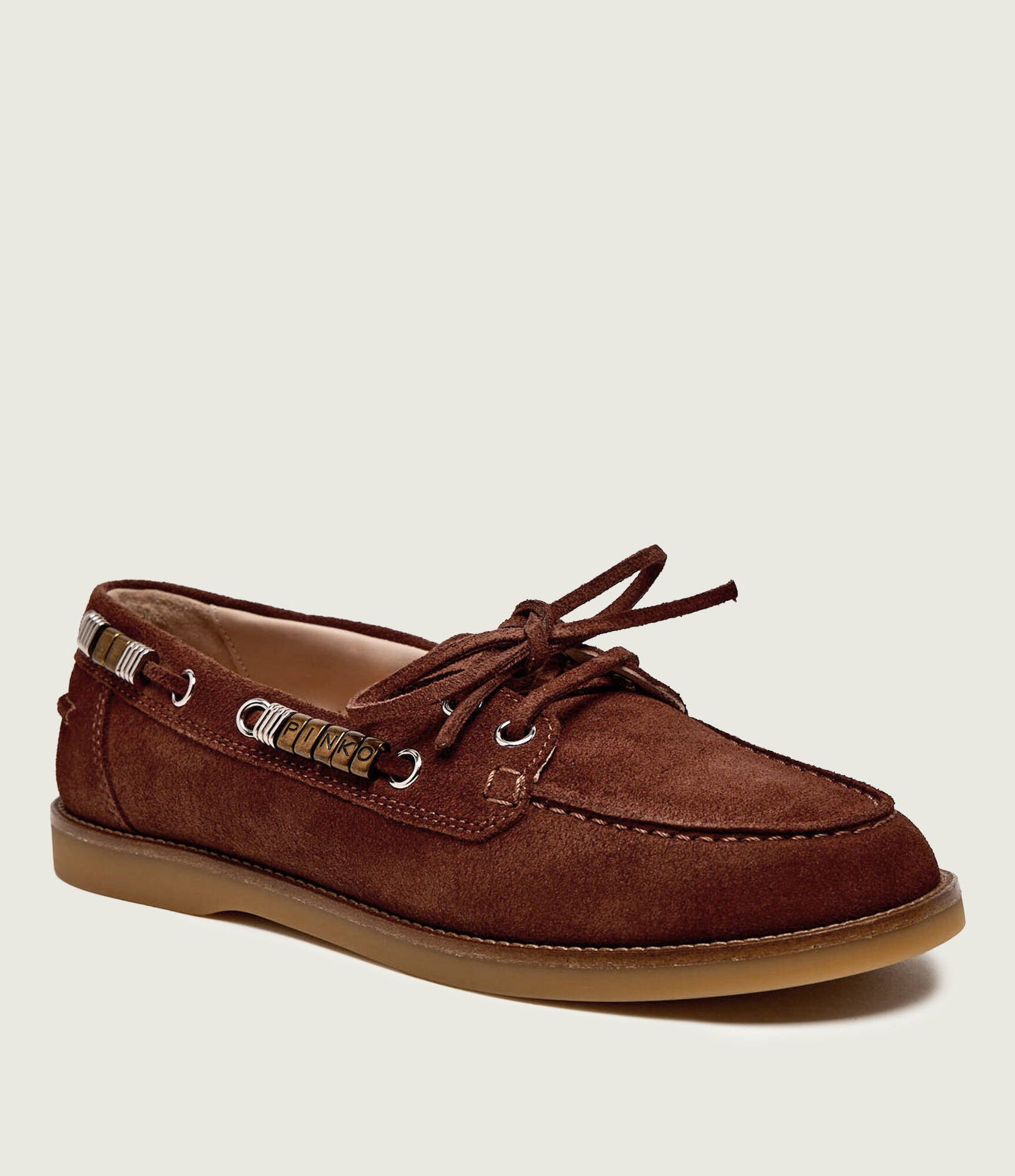 Pinko Mokasyny GRACE 01 zamsz