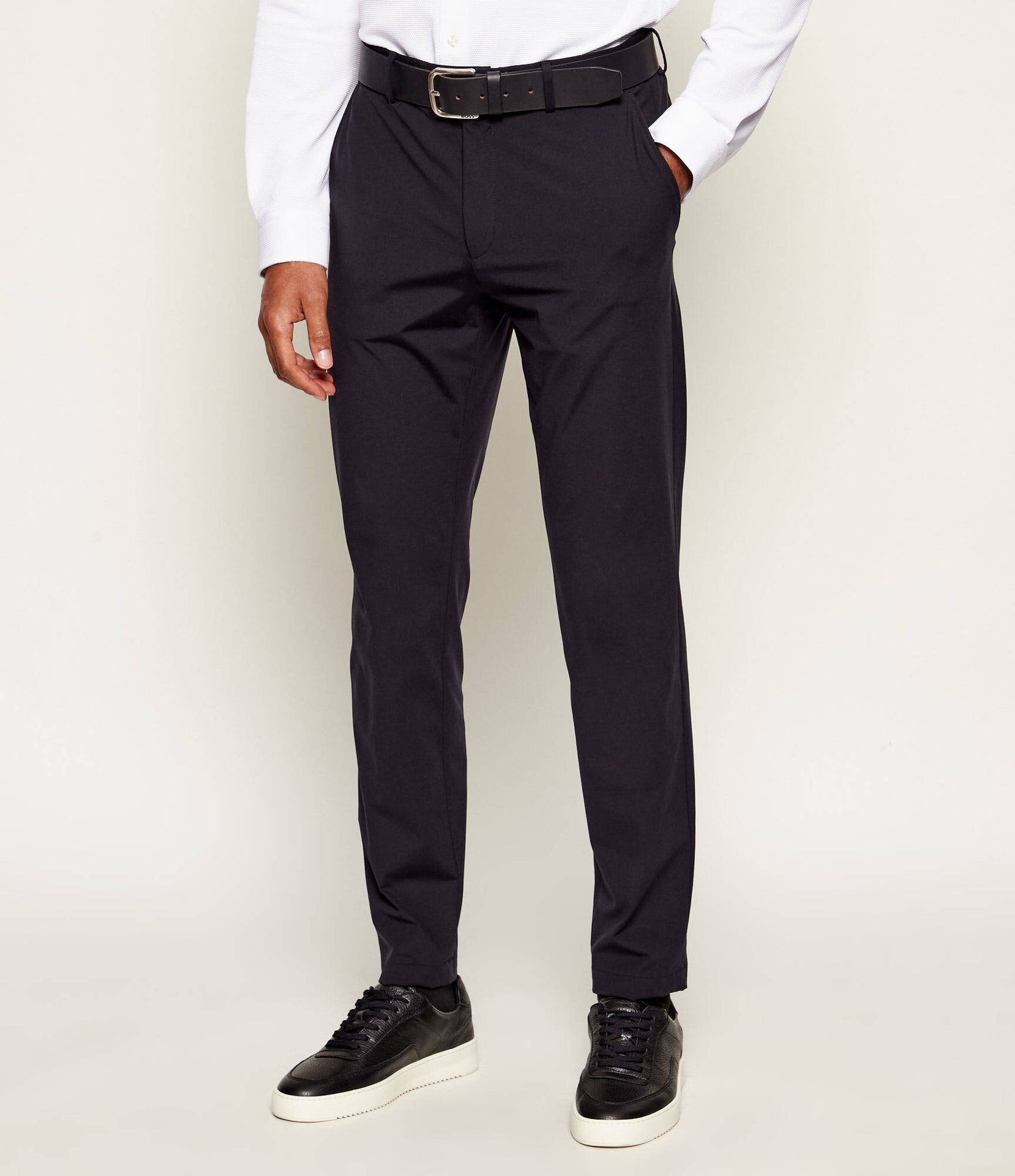 BOSS BLACK Spodnie chino P-GeniusJ-RDS-WG-233 Slim Fit