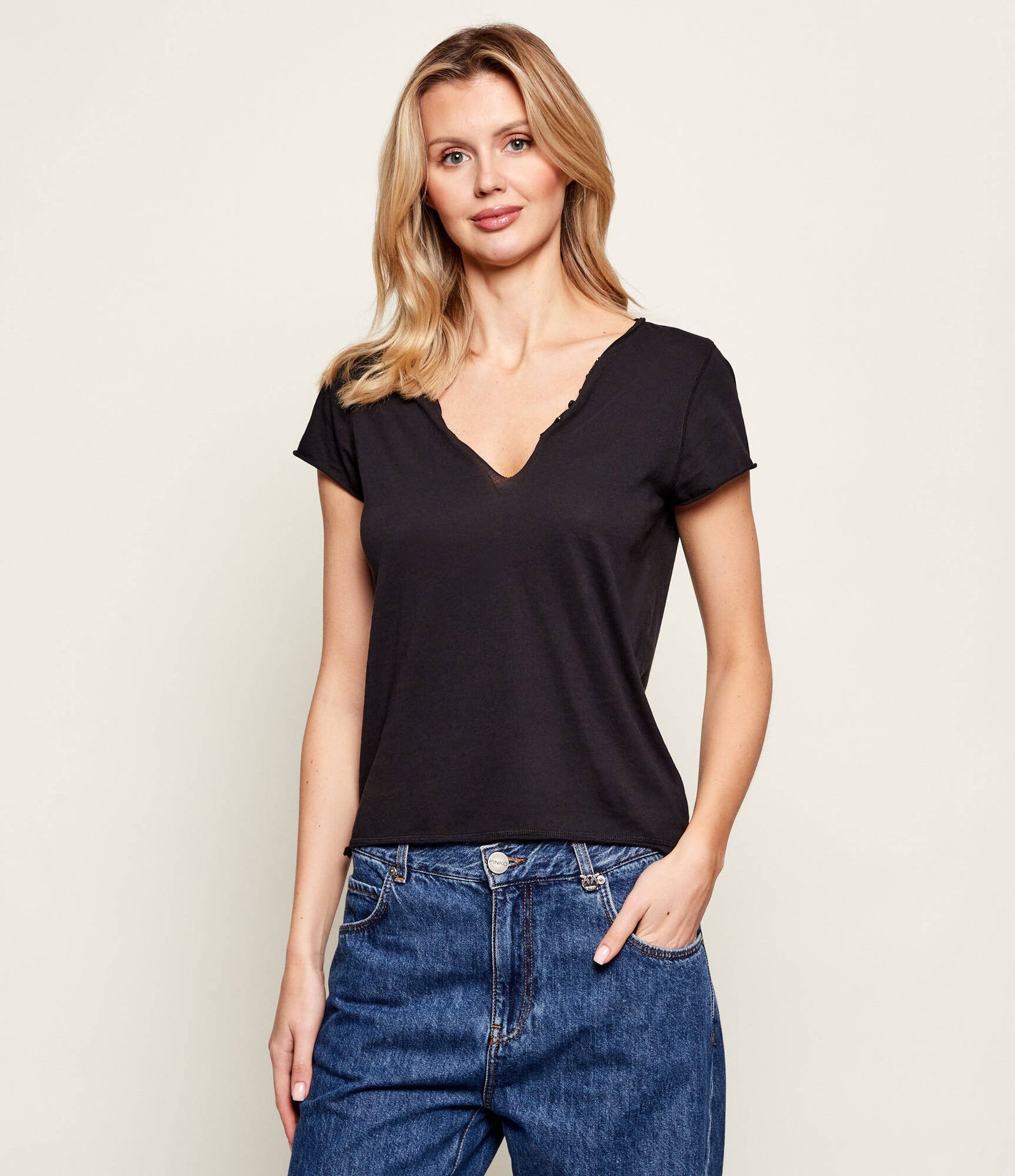 Zadig&Voltaire T-shirt Henley Regular Fit