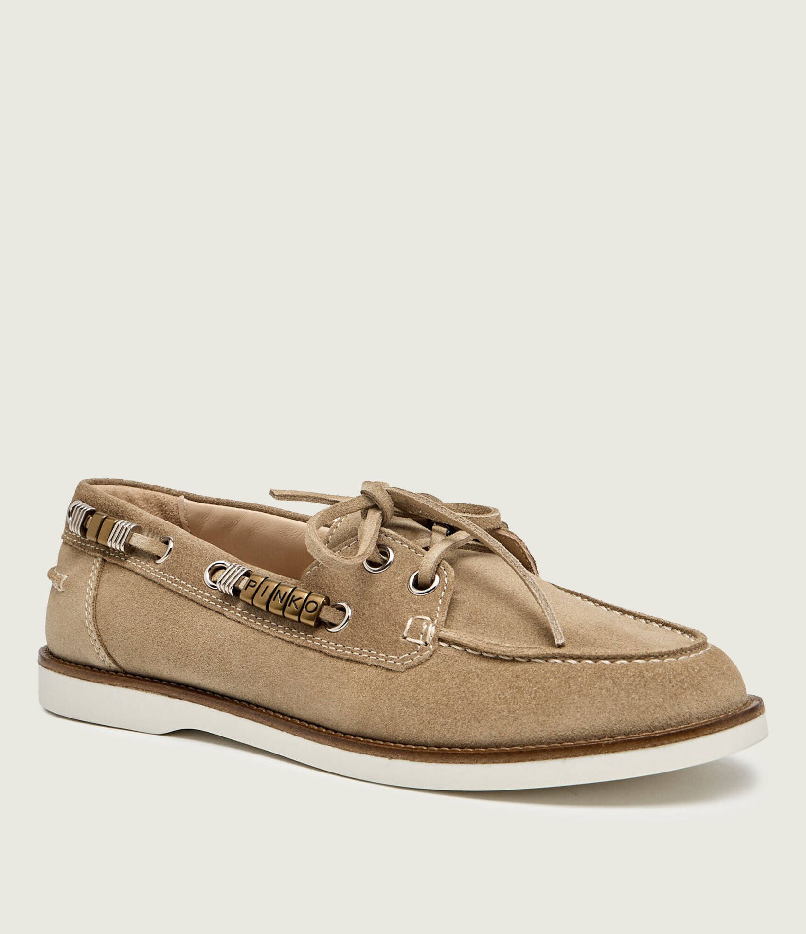 Pinko Mokasyny GRACE 01 zamsz