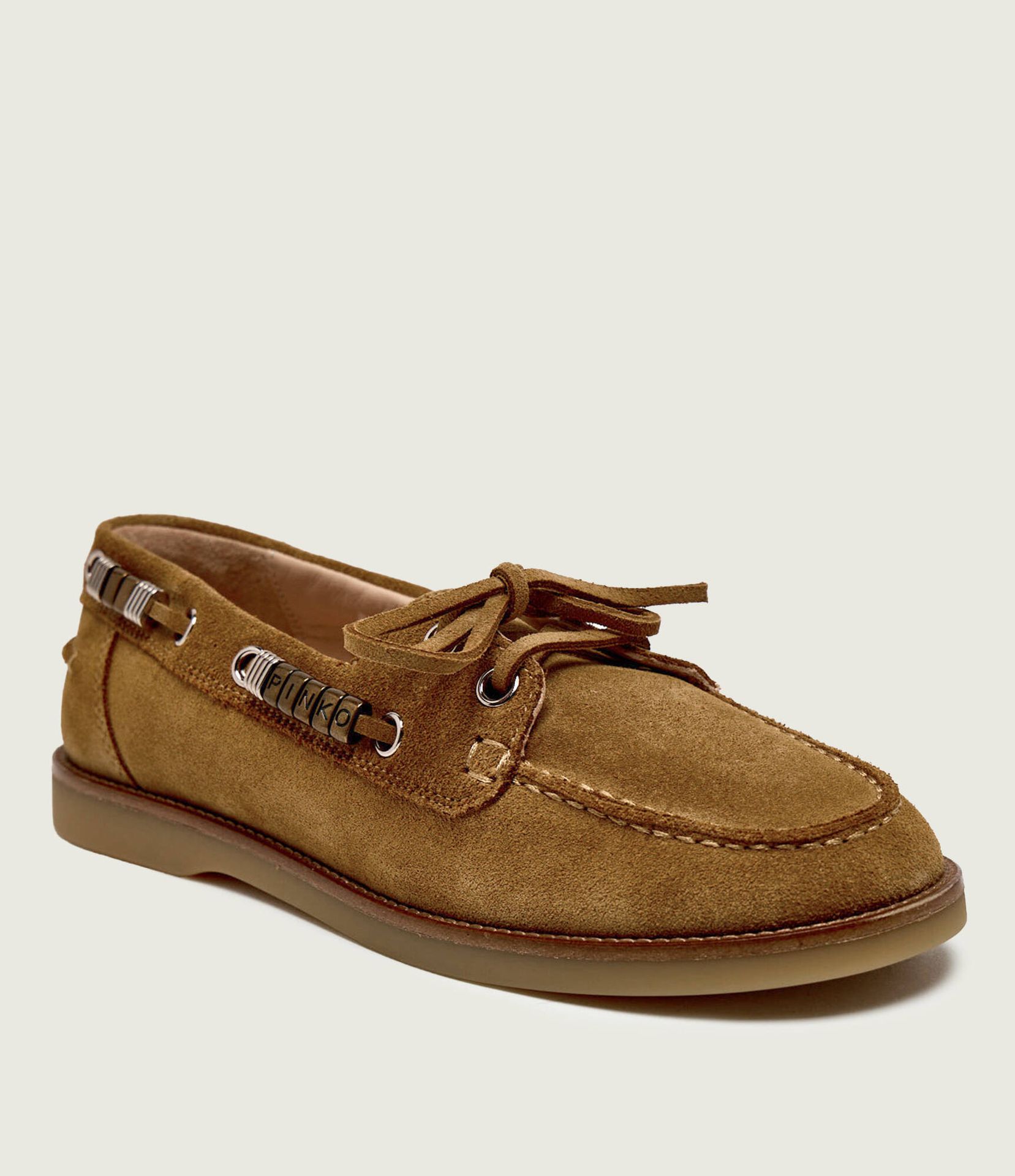 Pinko Mokasyny GRACE 01 zamsz