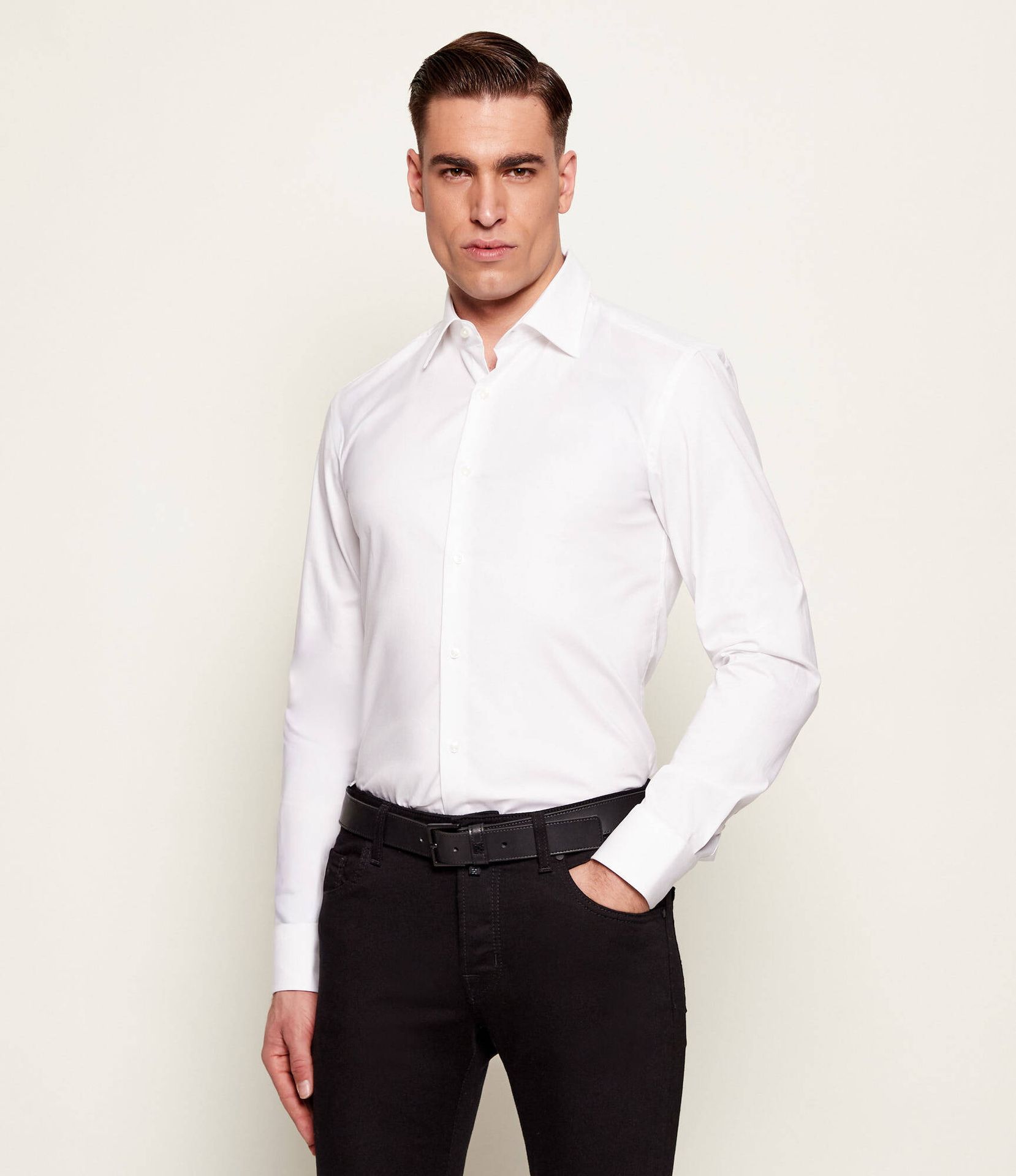 BOSS BLACK Koszula H-HANK-K-C1-261 Slim Fit easy iron