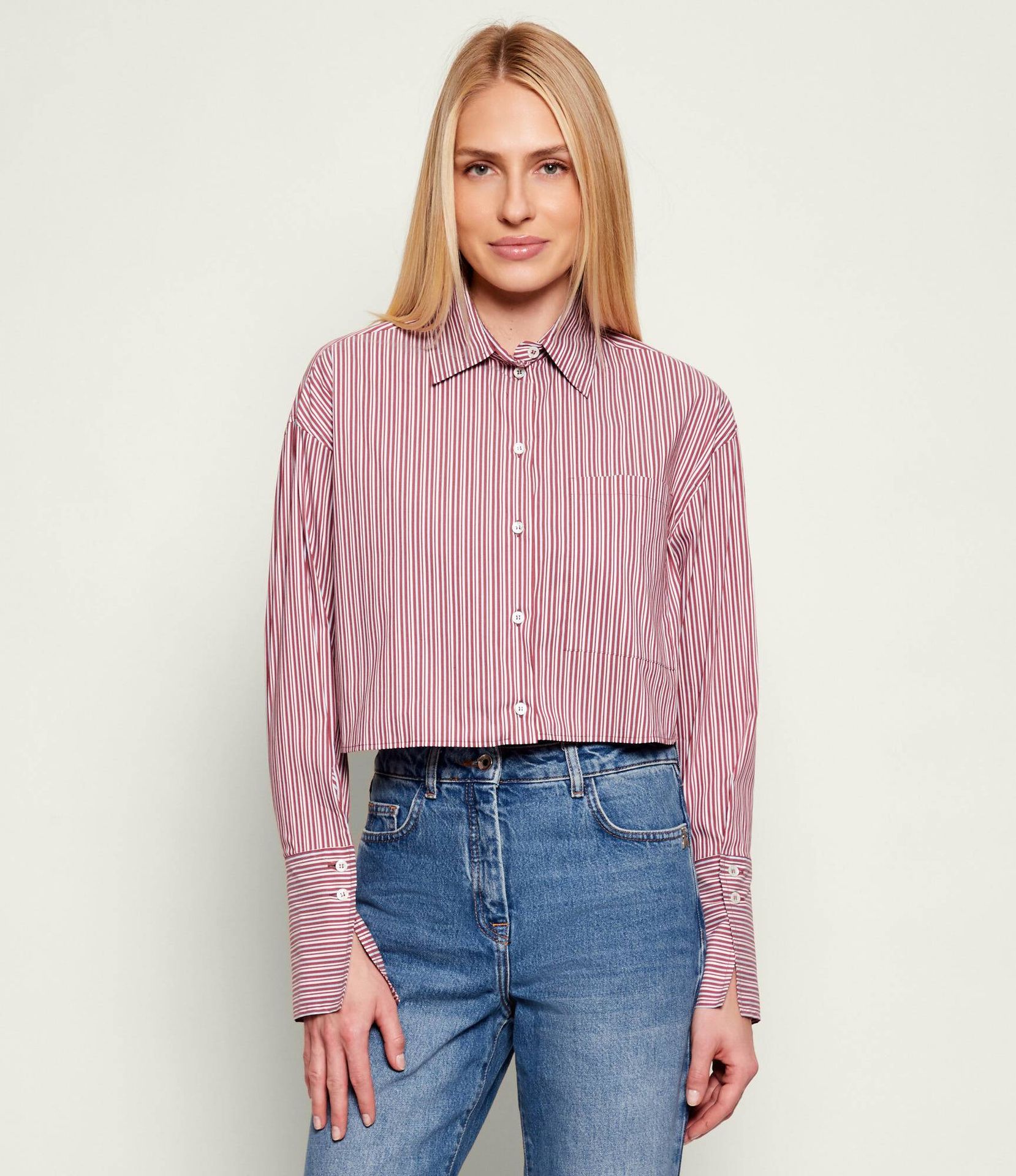 Patrizia Pepe Koszula Cropped Fit