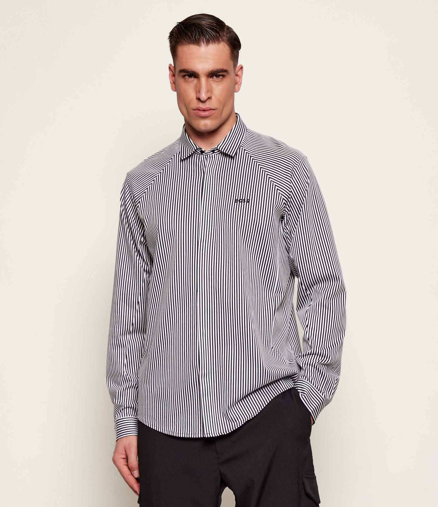 BOSS GREEN Koszula ST_Excurse L Regular Fit stretch