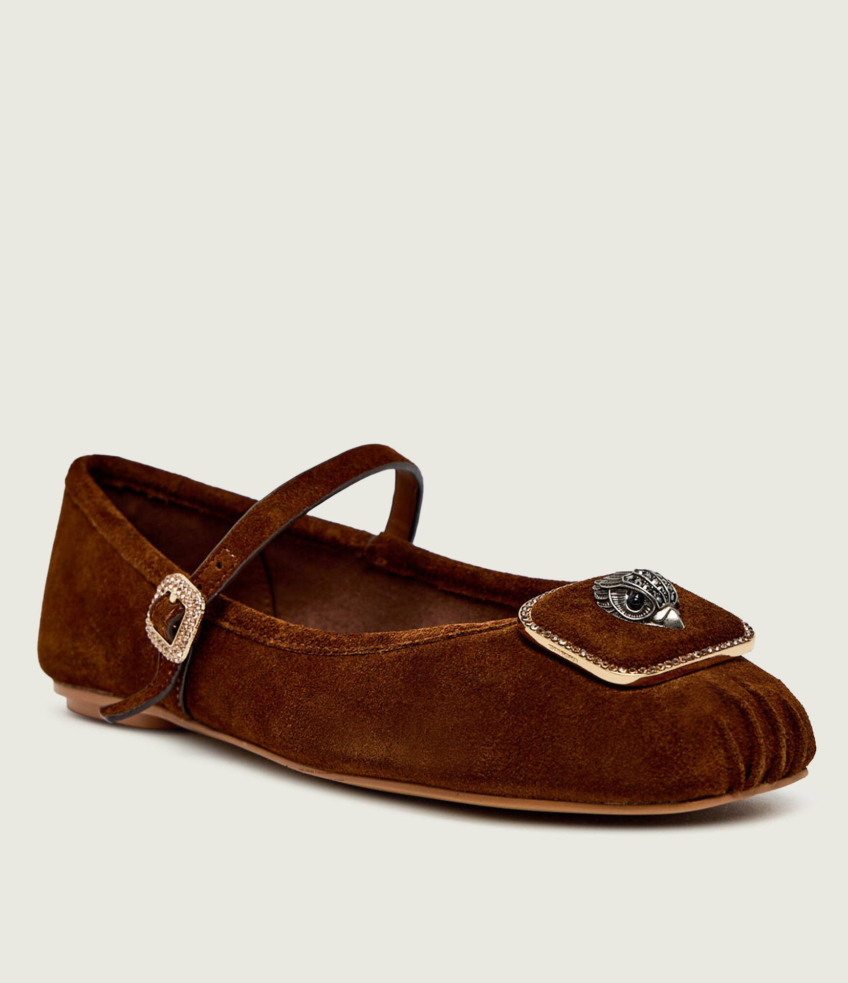 Kurt Geiger Baleriny 225-PIMLICO zamsz