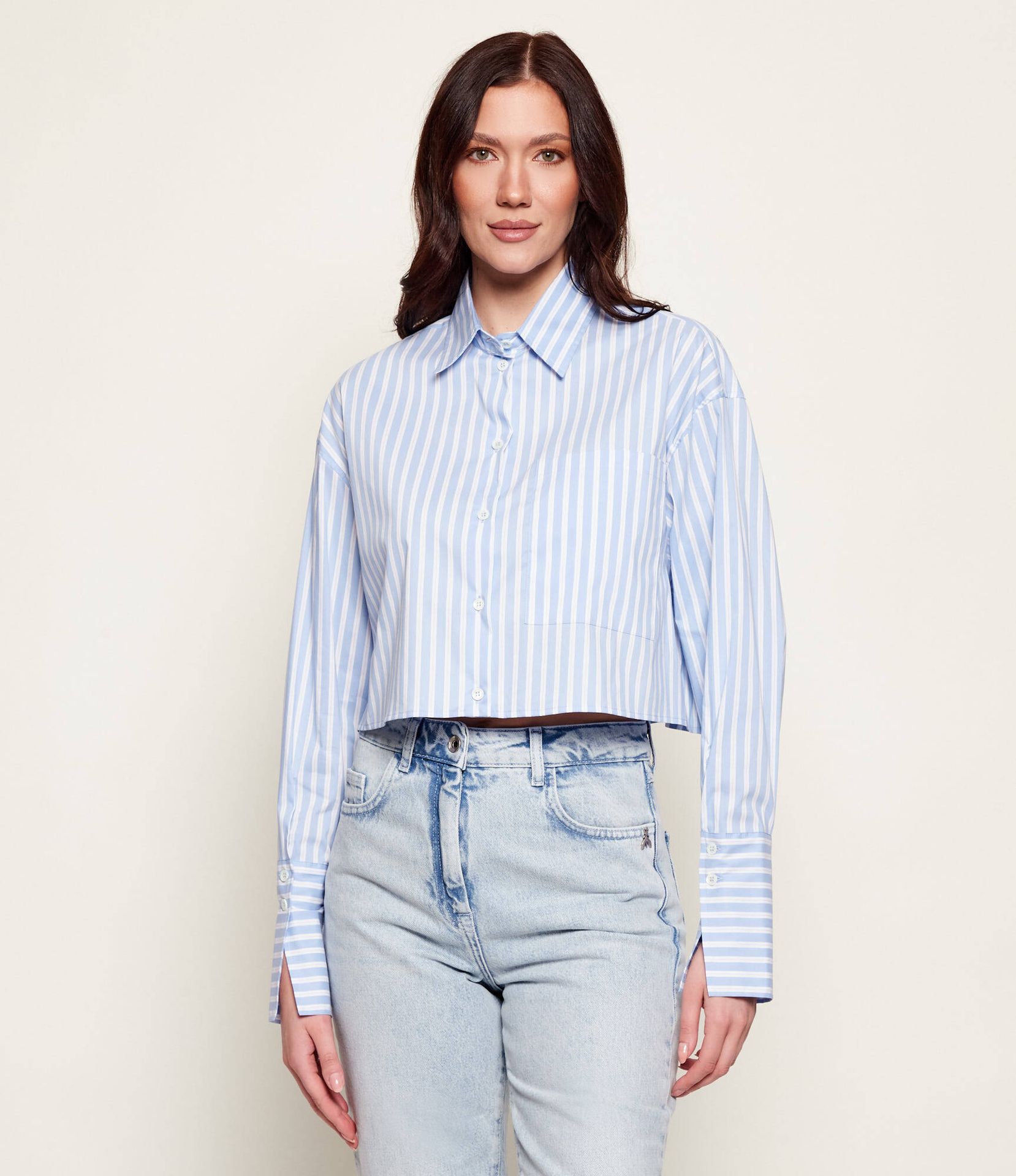 Patrizia Pepe Koszula Cropped Fit