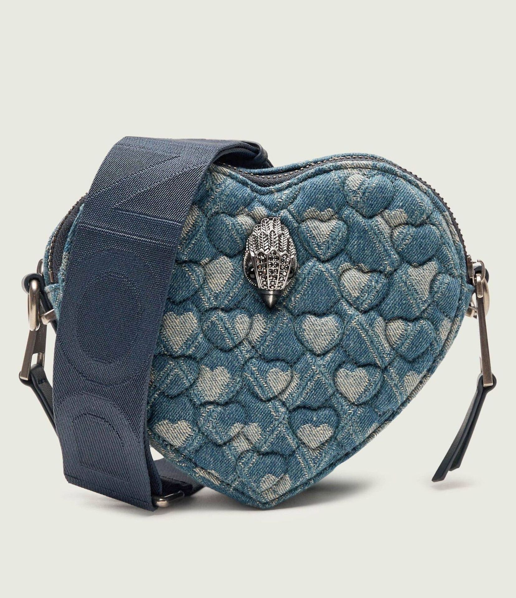 Kurt Geiger Jeansowa listonoszka KENSINGTON HEART