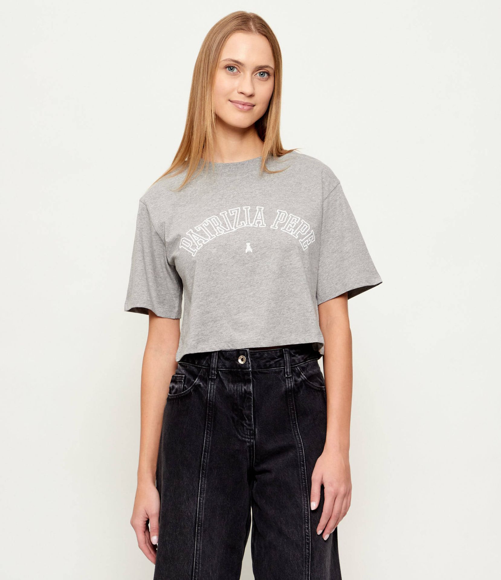 Patrizia Pepe T-shirt Cropped Fit