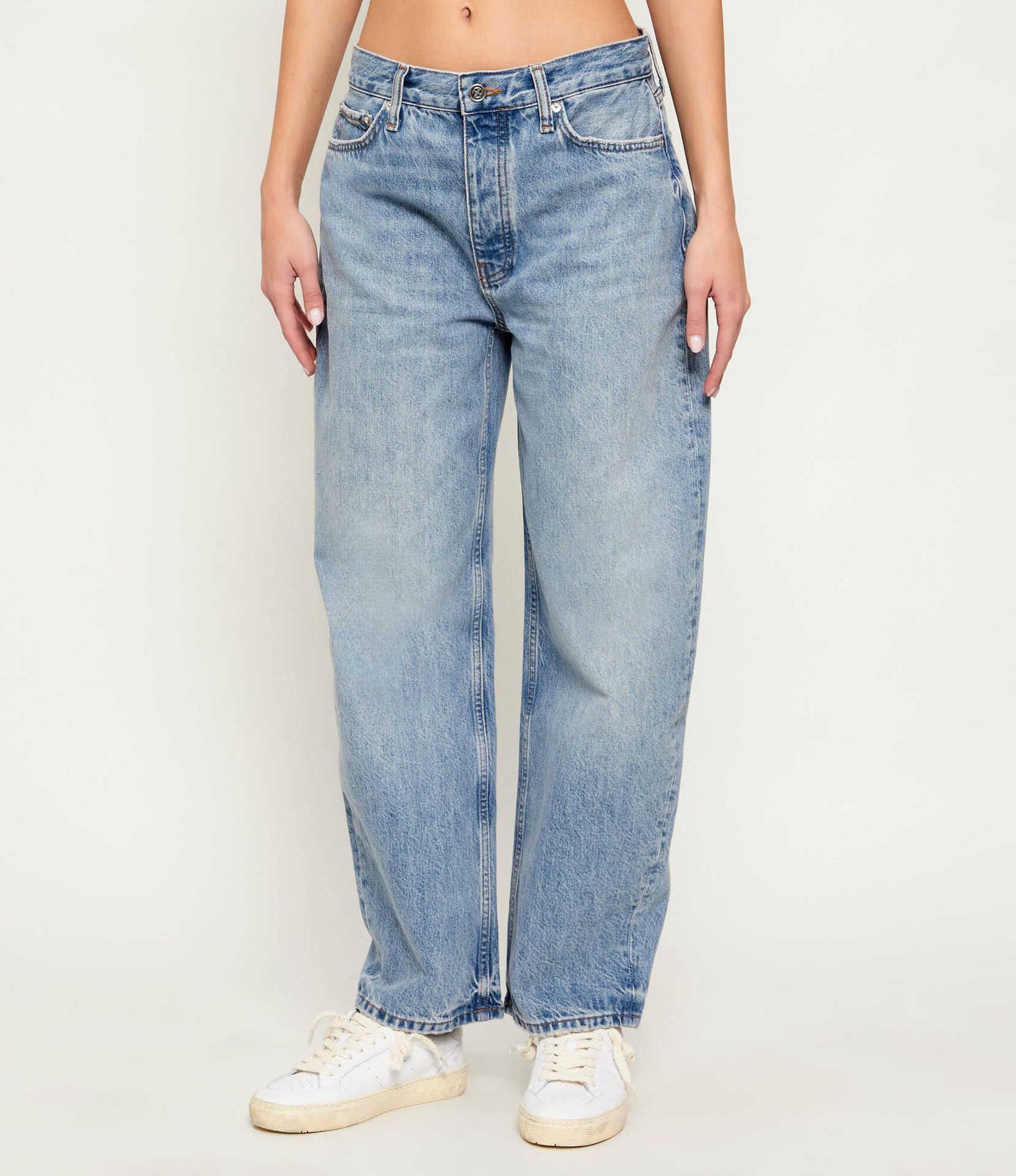 Anine Bing Jeansy FRITZ Straight fit
