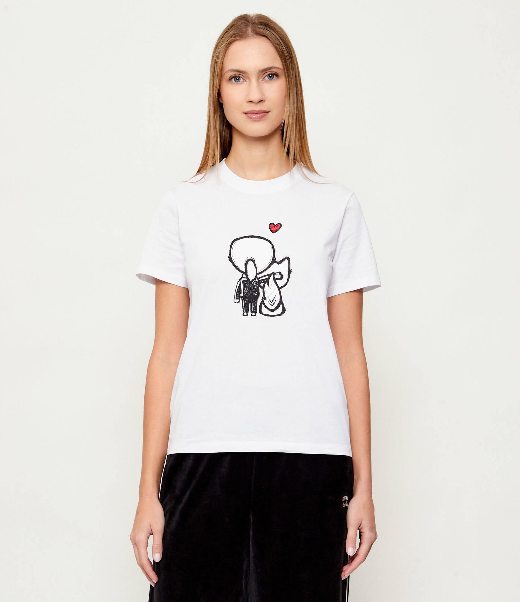 Karl Lagerfeld T-shirt ikon valentine Regular Fit