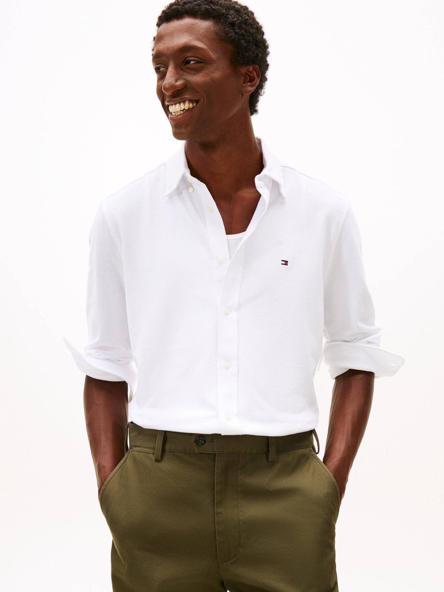 Tommy Hilfiger Koszula Regular Fit pique