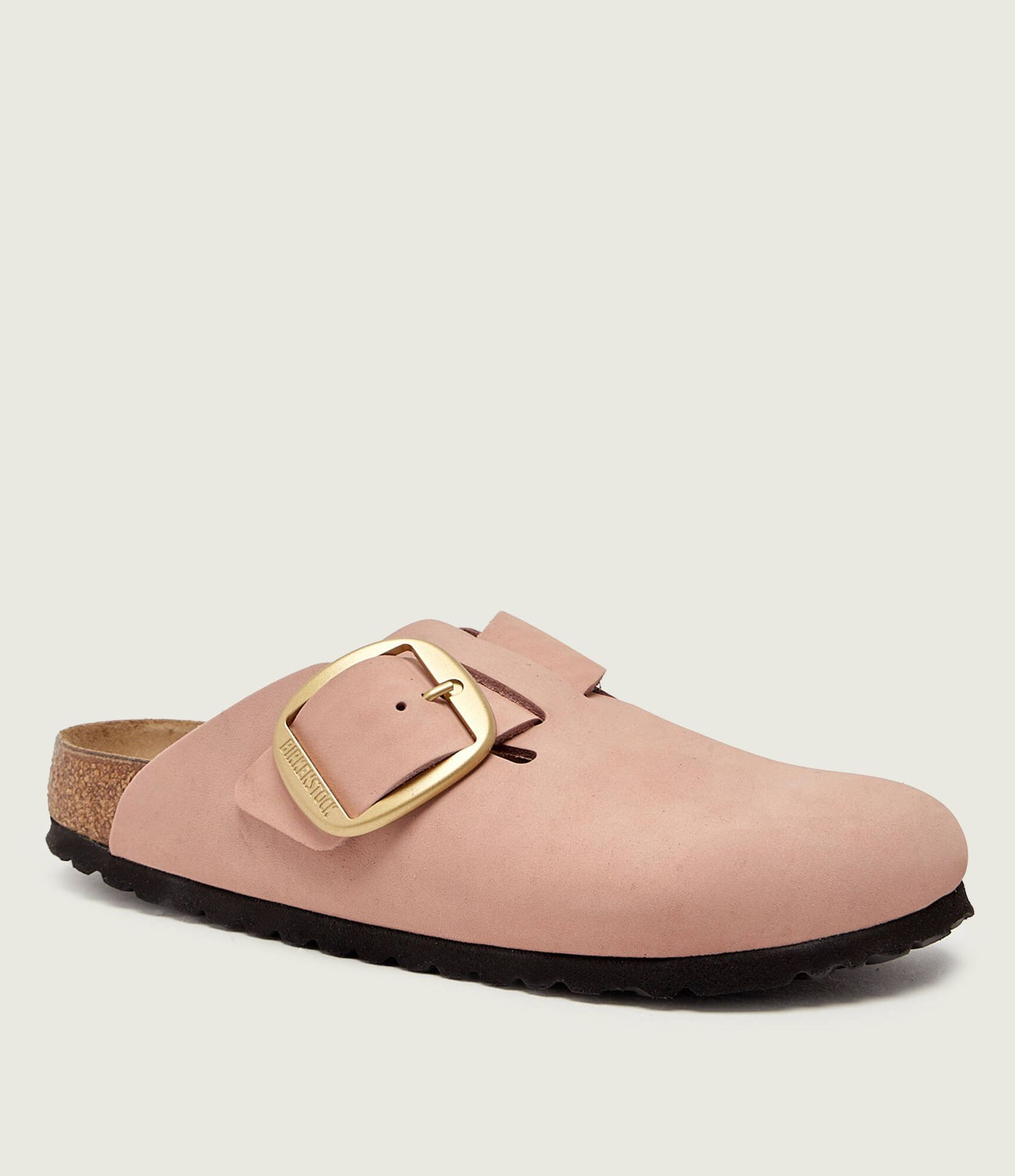 Birkenstock Mule Boston narrow fit zamsz