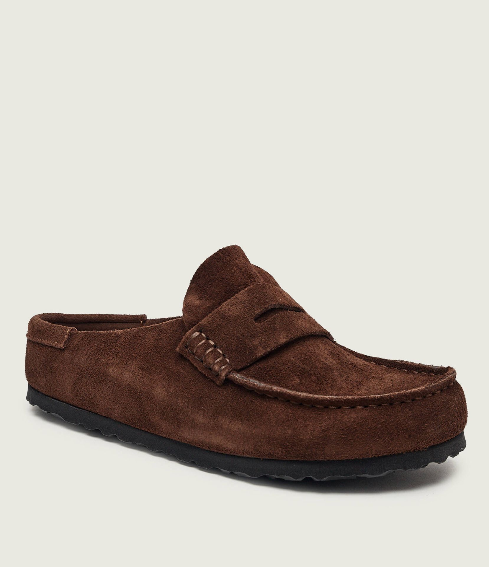 Birkenstock Mule Naples Wrapped narrow fit zamsz