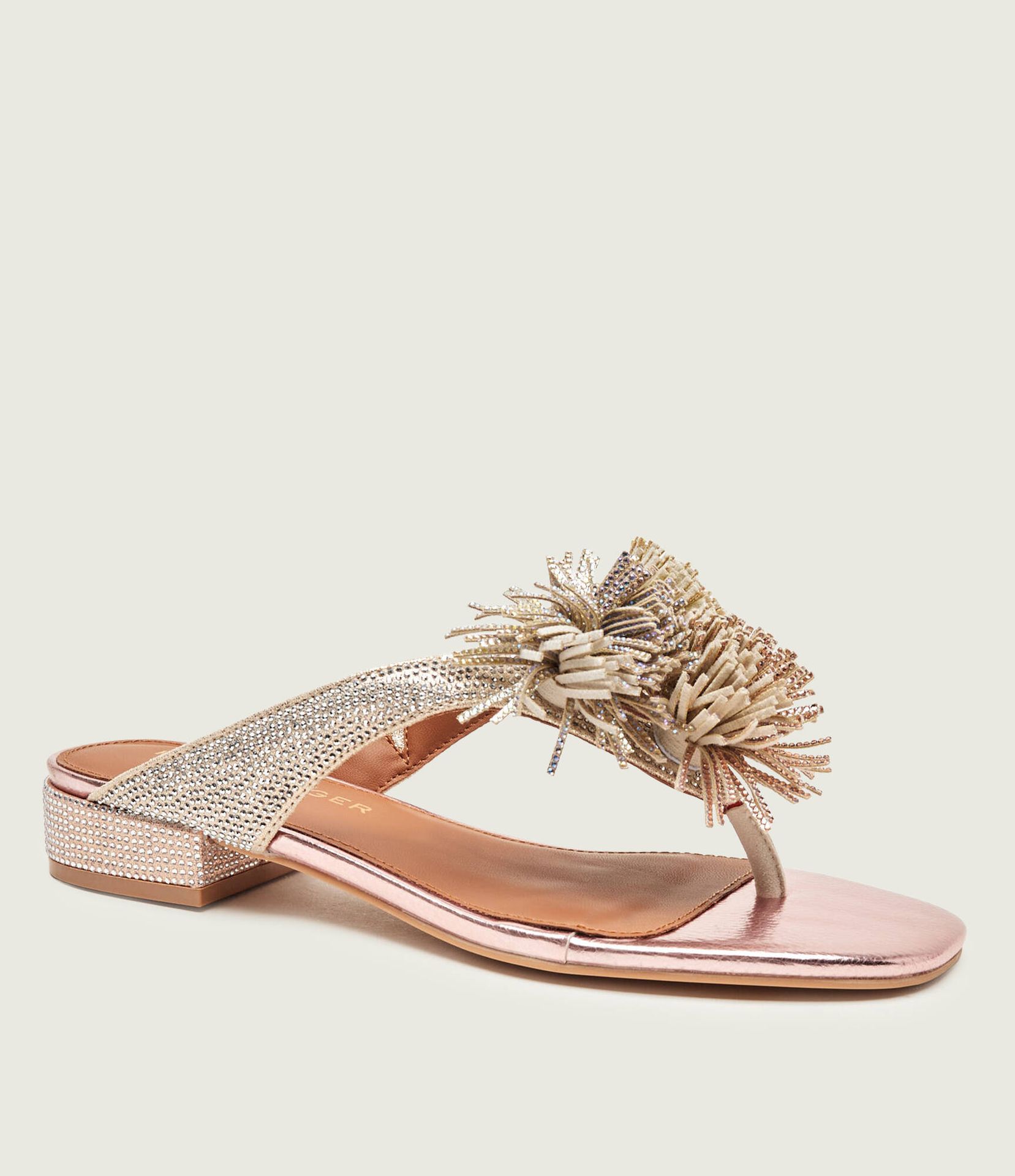Kurt Geiger Japonki POM POM T-BAR