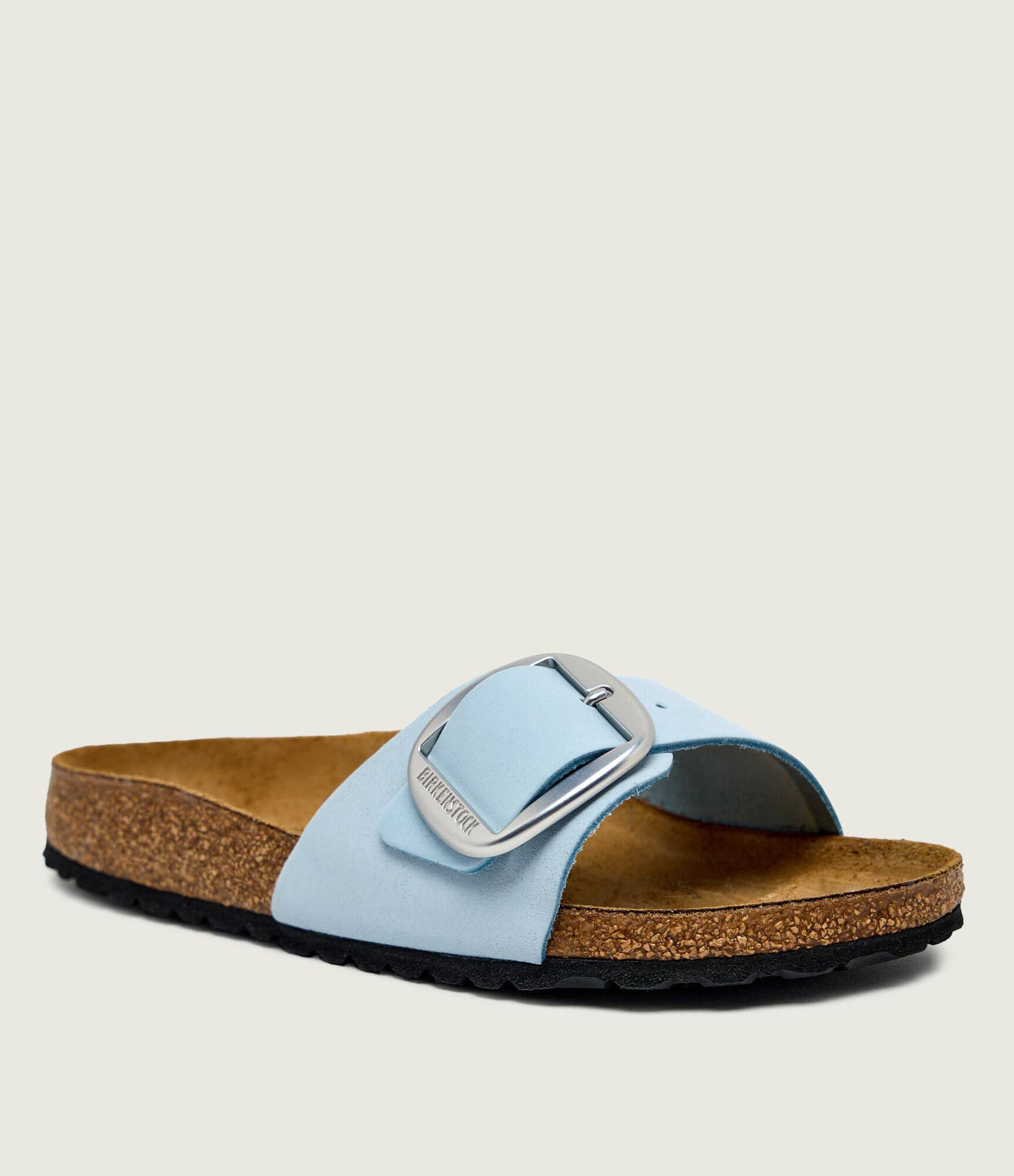 Birkenstock Klapki Madrid narrow fit zamsz