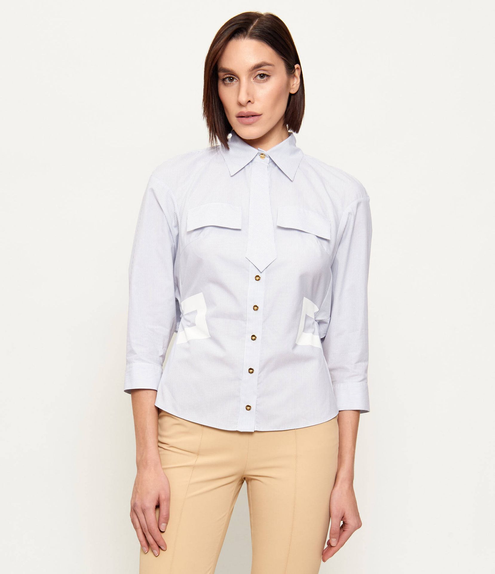 Elisabetta Franchi Koszula Slim Fit
