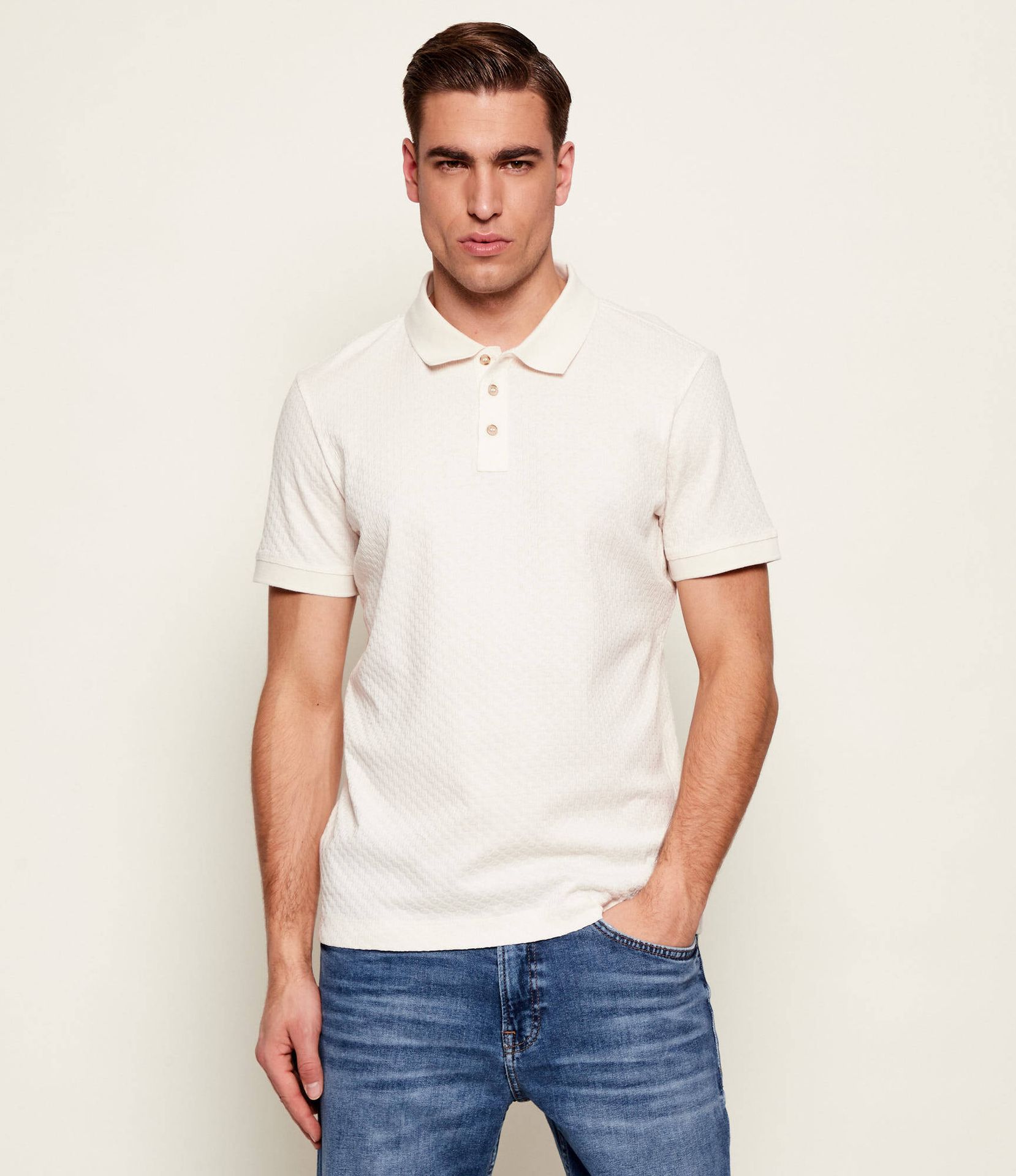 Joop! Polo Roni Modern fit mercerised